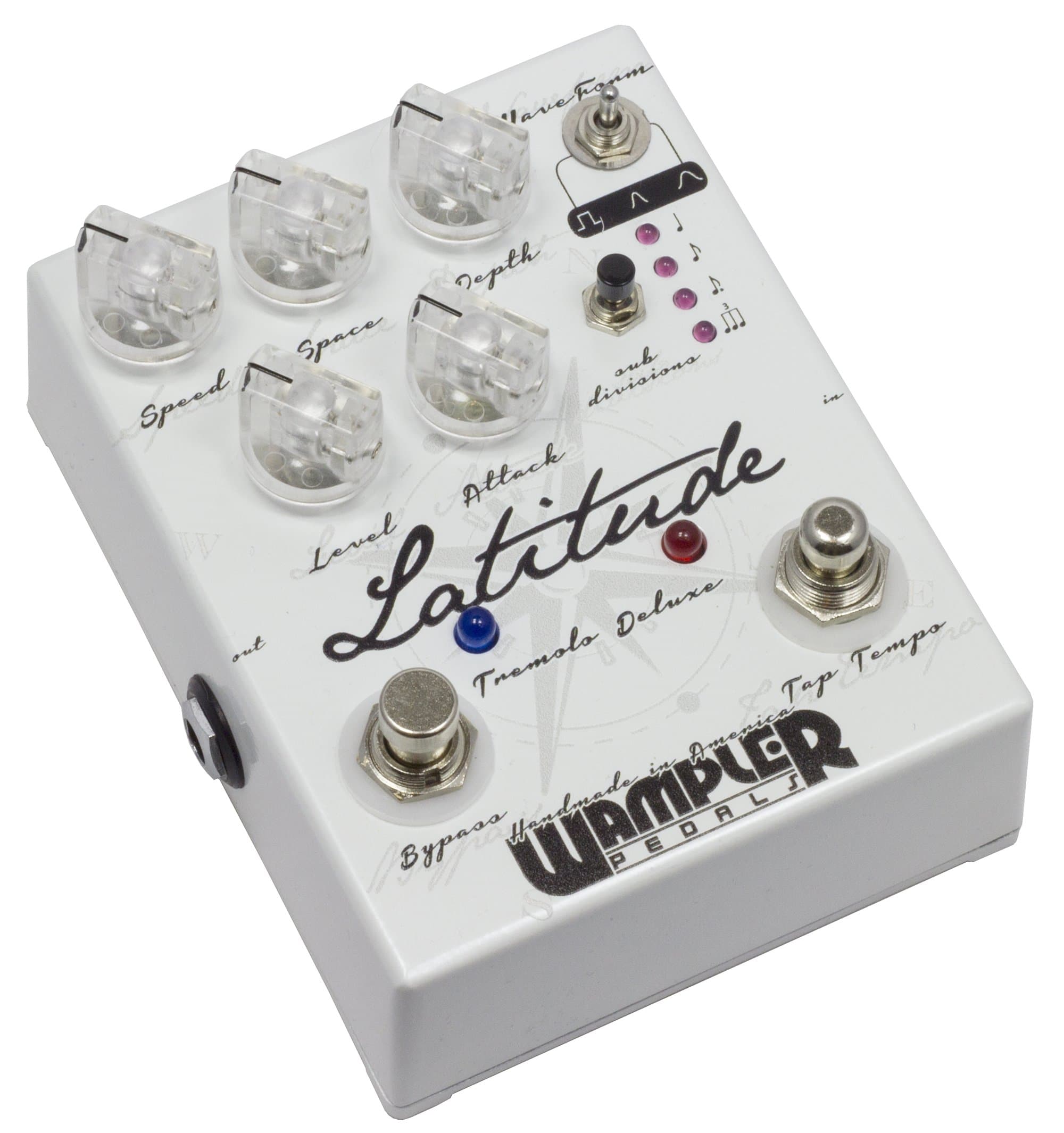 Wampler Latitude Tremolo Deluxe Guitar Effects Pedal