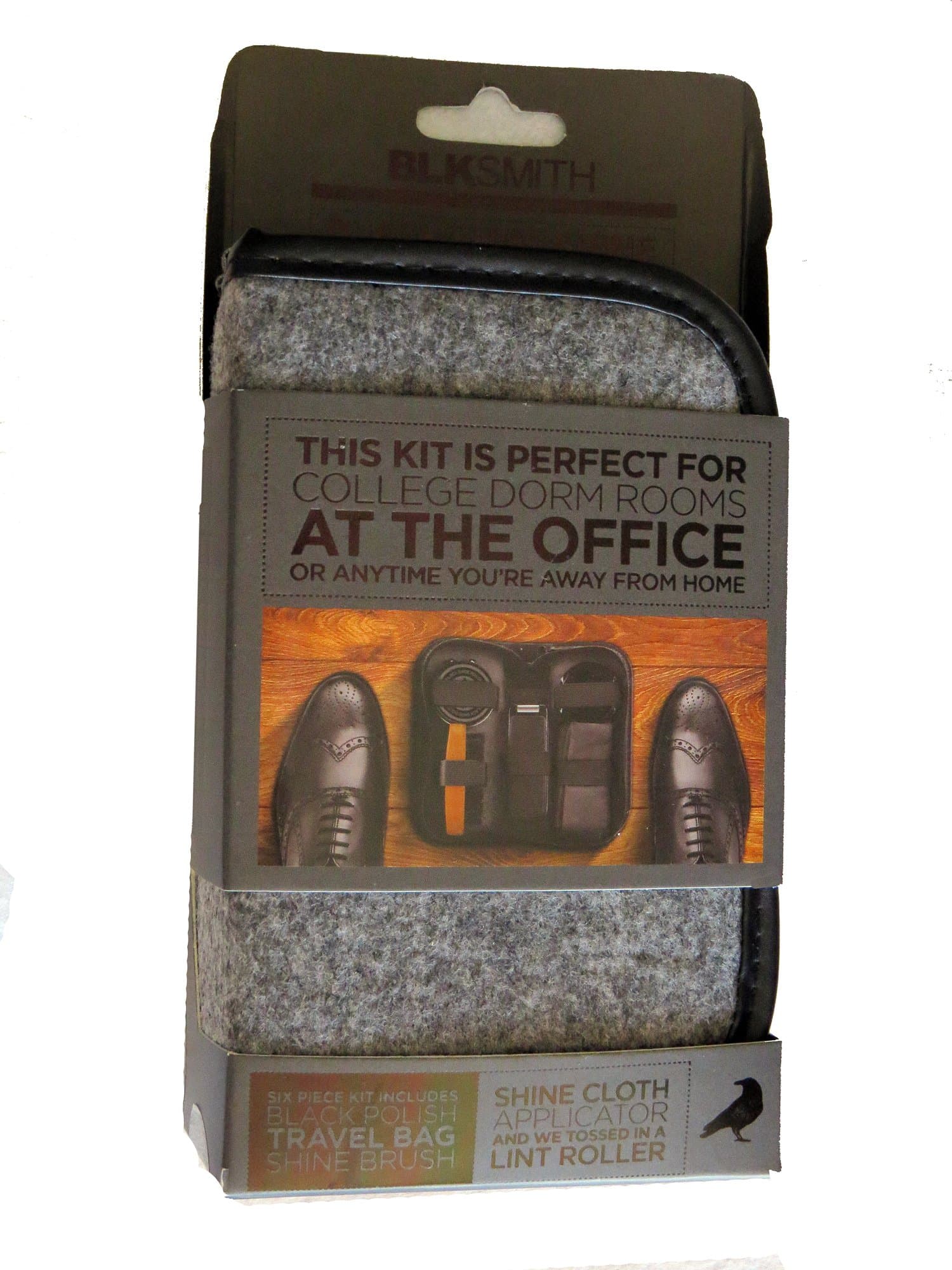 BlkSmith Black Shoe Shine Traveler Kit