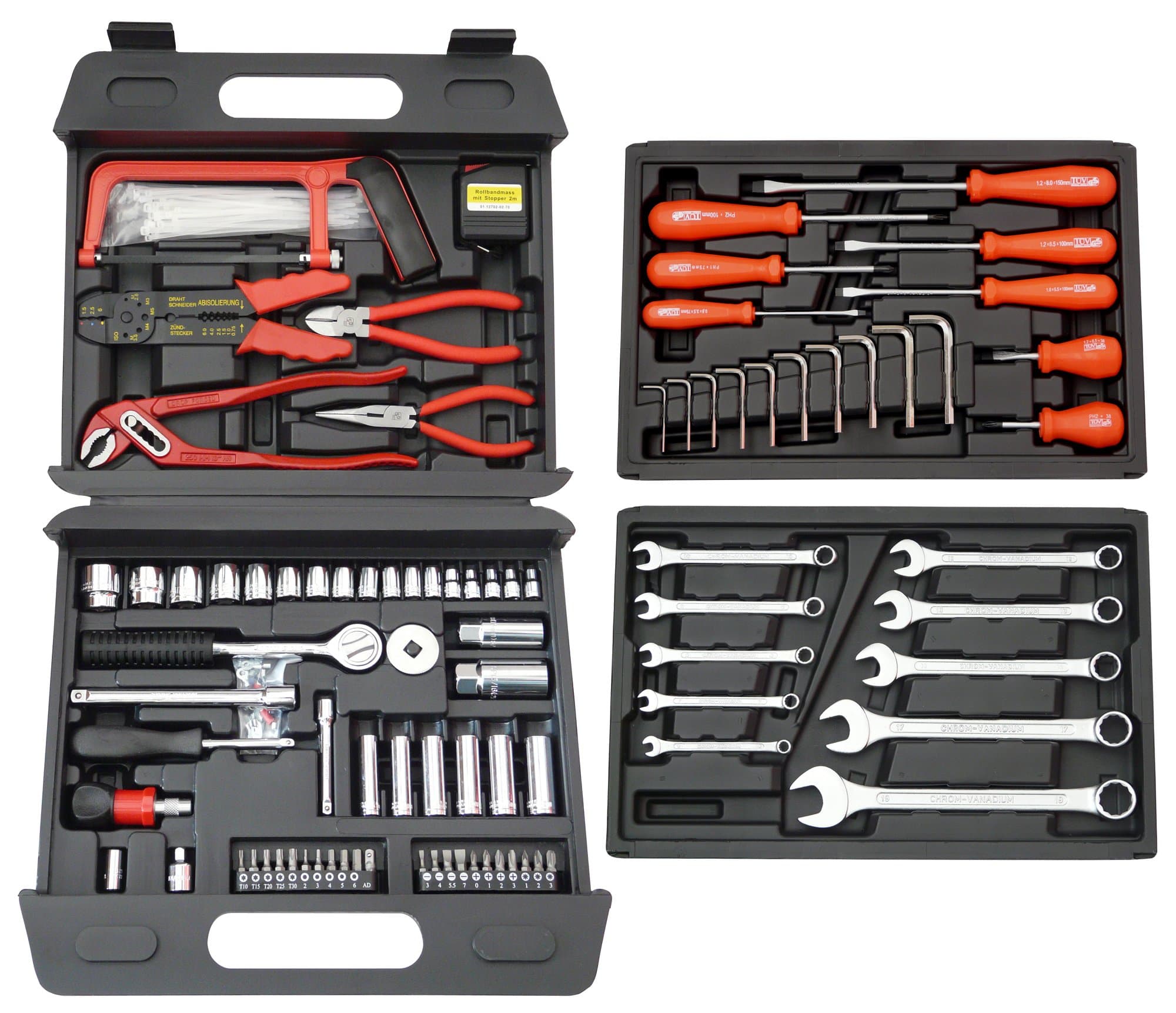 FAMEX 255-76 156-Piece Tool Kit