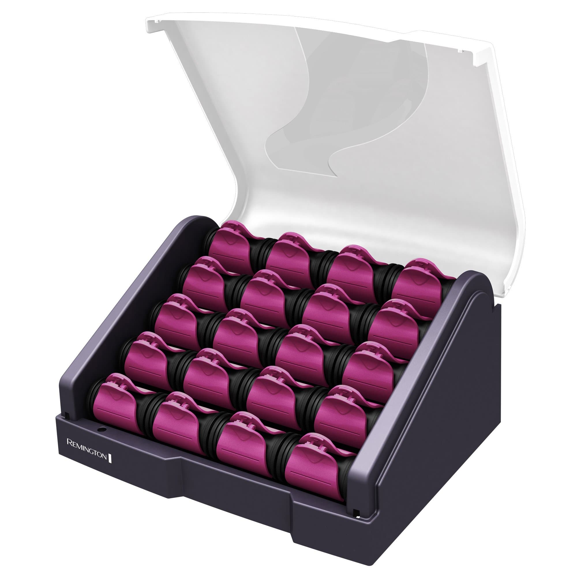Silk Heated Hair Rollers H9096 | 20-Piece Set with Medium & Large Rollers | Dual Heating Technology for Fast, Voluminous Curls | Silk Ceramic with Ionic Conditioning for Smooth, Frizz-Free Waves | 90-Second Heat Up