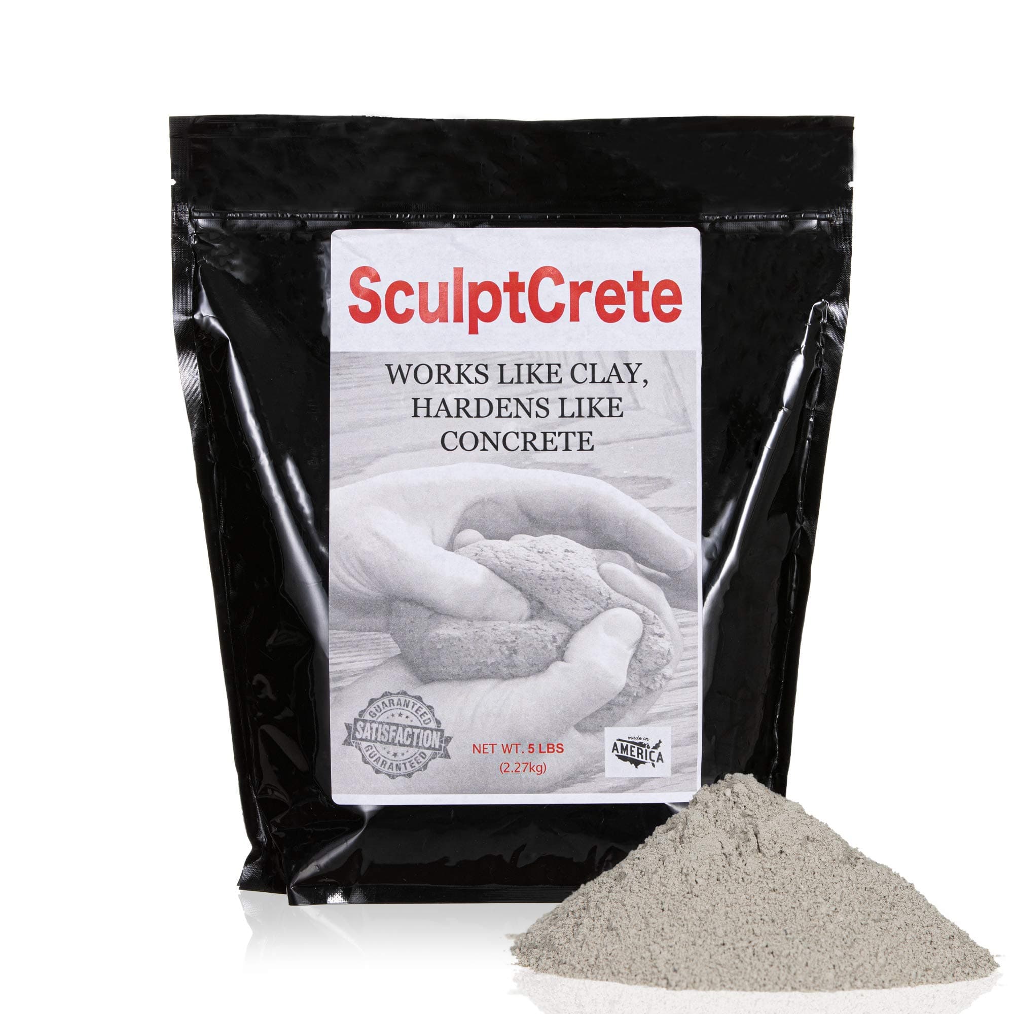 5 lb. Shape-able Concrete Mix Concrete Clay
