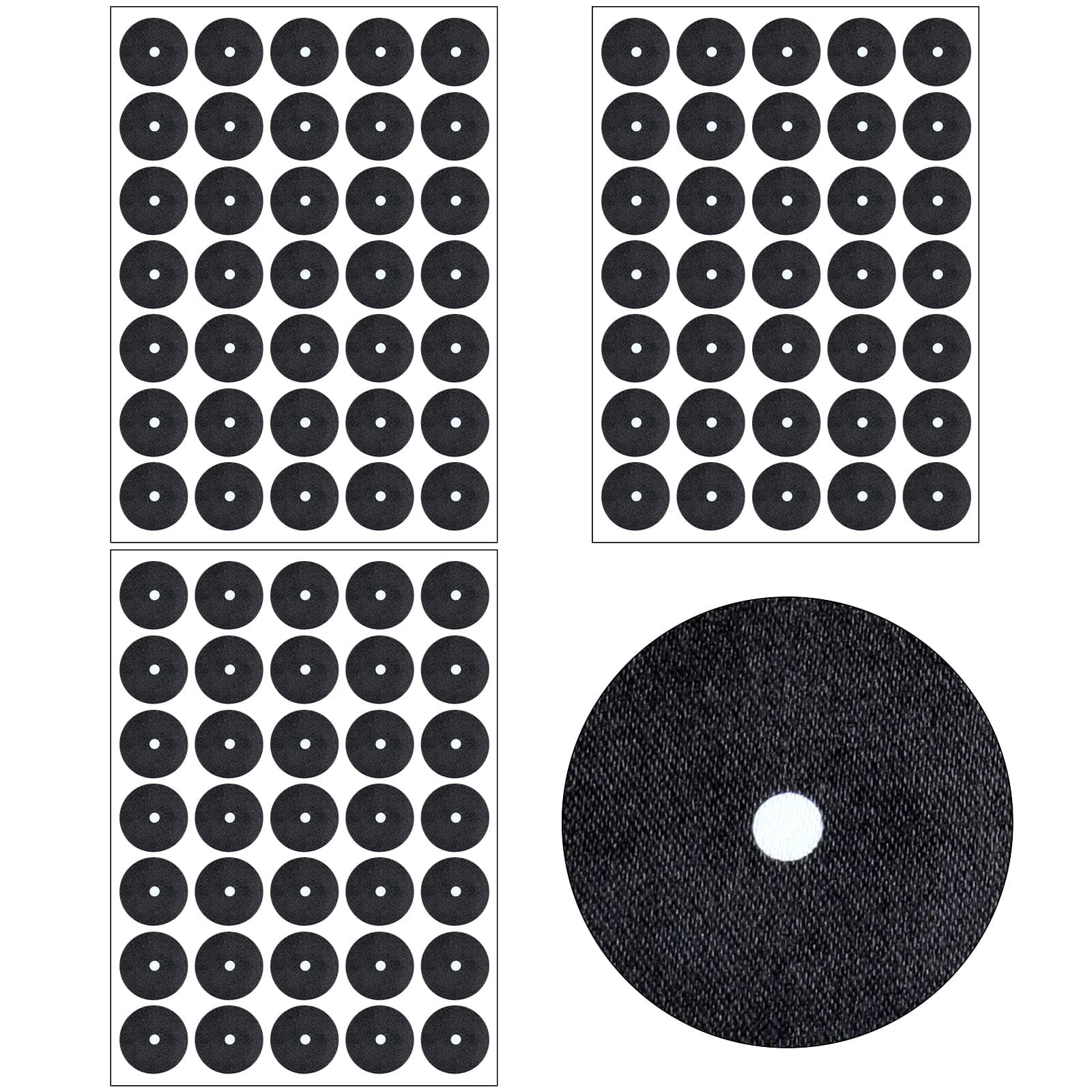 Civaner 105 Pieces Pool Table Marker Dots Billiard Spot Stickers Snooker Spot Billiard Table Dots Pool Ball Position Marker Stickers for Billiards Practice
