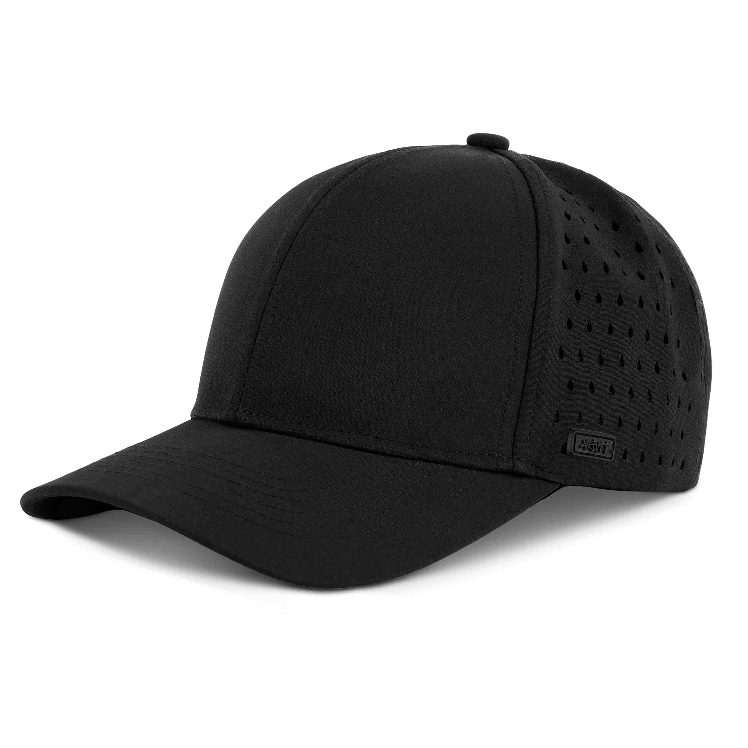 Hydro Waterproof Sports Performance Hat, Snapback Baseball Cap, Water Resistant for Everyday, Golf, One Size Fits All Unisex