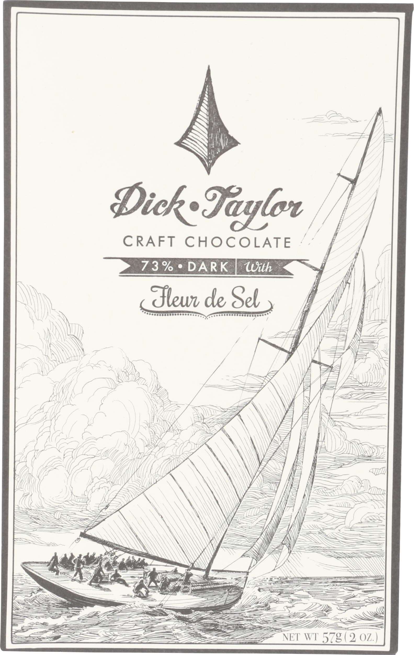 Dick Taylor Chocolate Fleur De Sel Dom Republic, 2 Oz