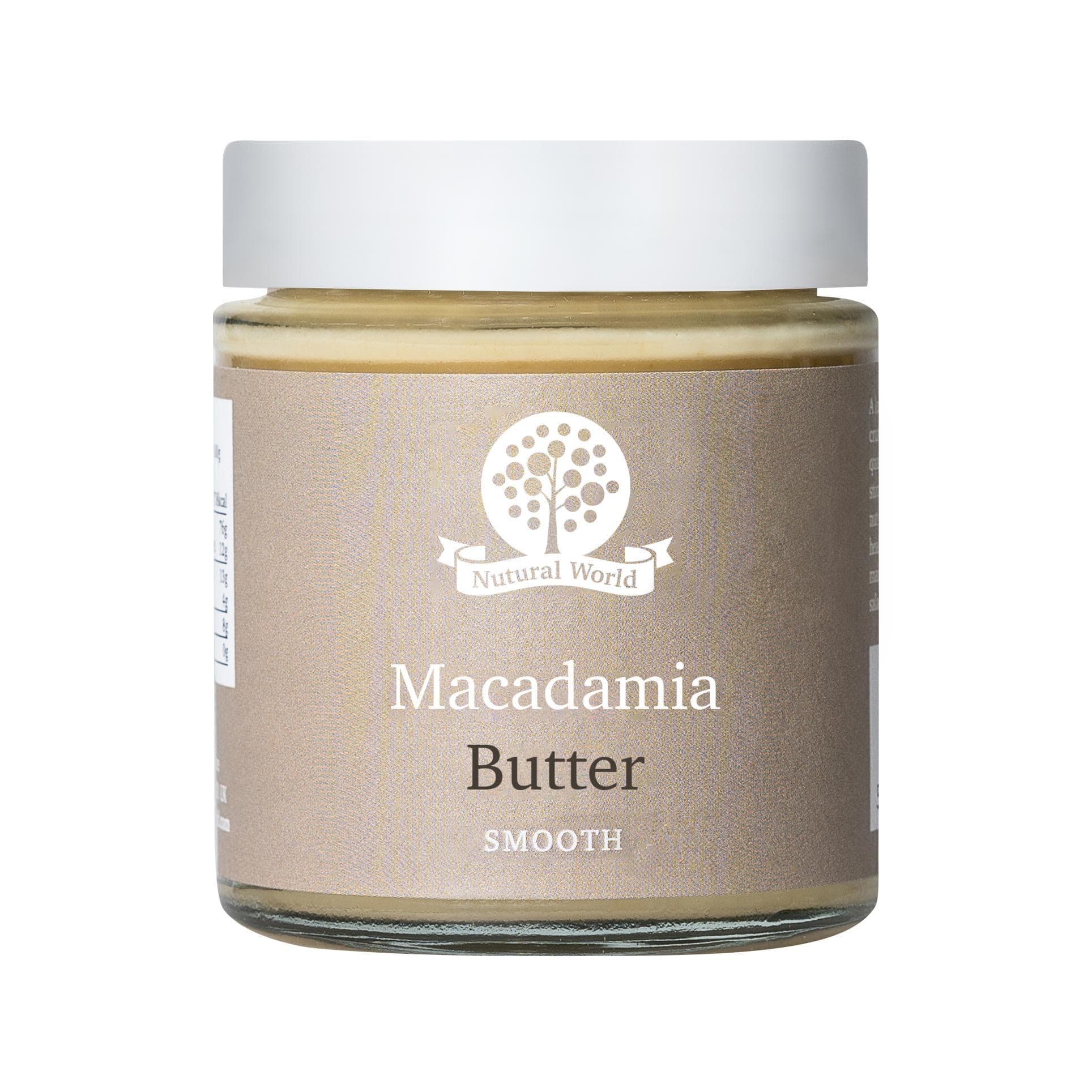 Smooth Macadamia Nut Butter (170g) / 100% pure single ingredient