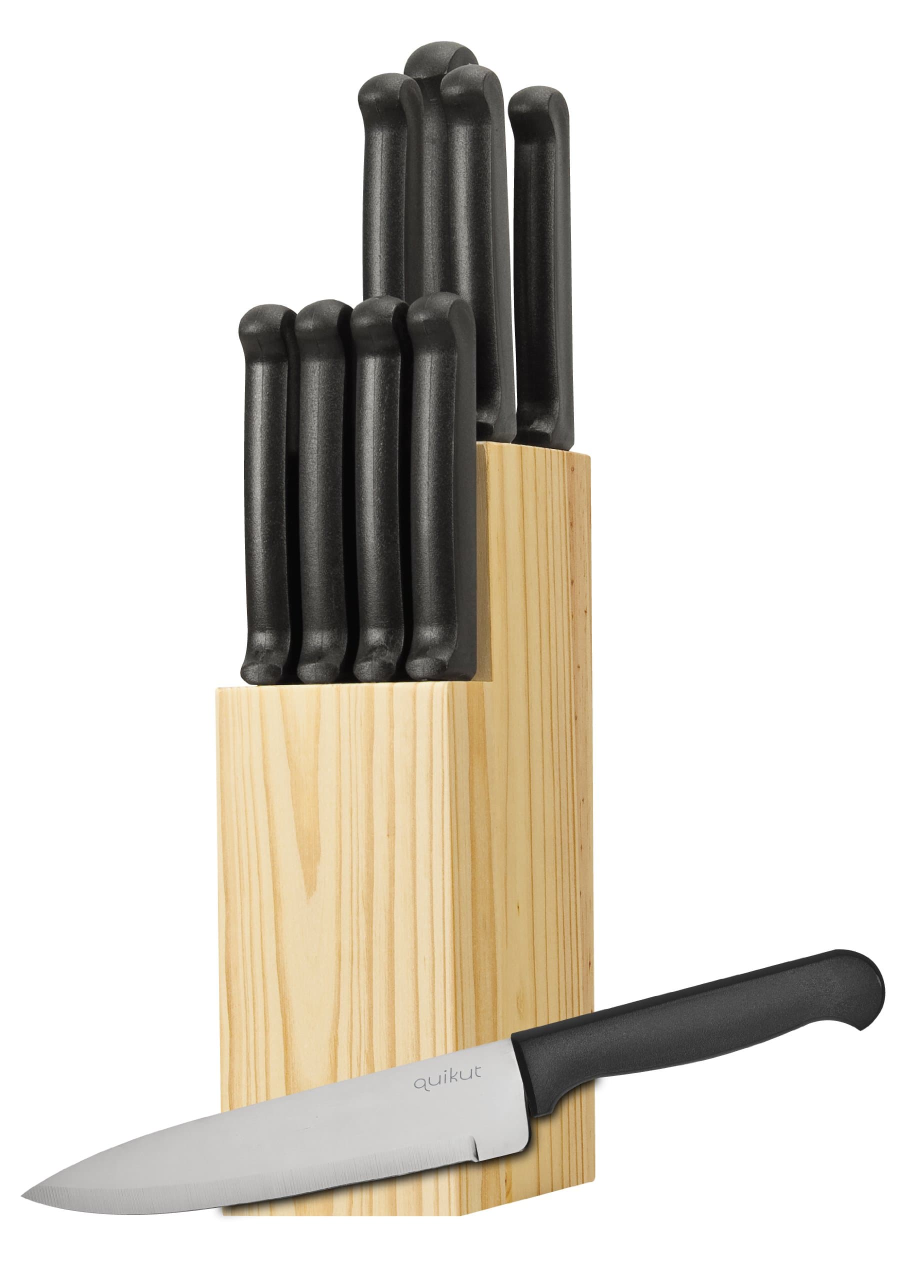 Quikut 03211 10-Piece Quikut Block Knife Set