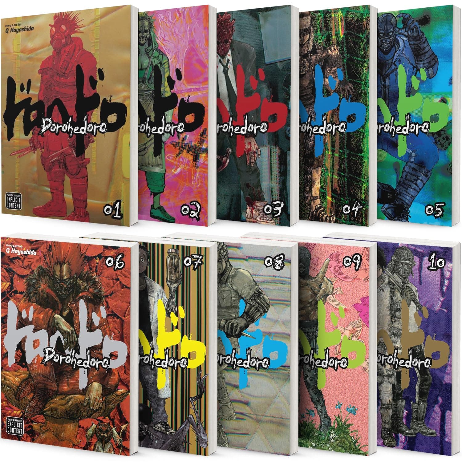 Dorohedoro Manga Collection, Vol 1-10