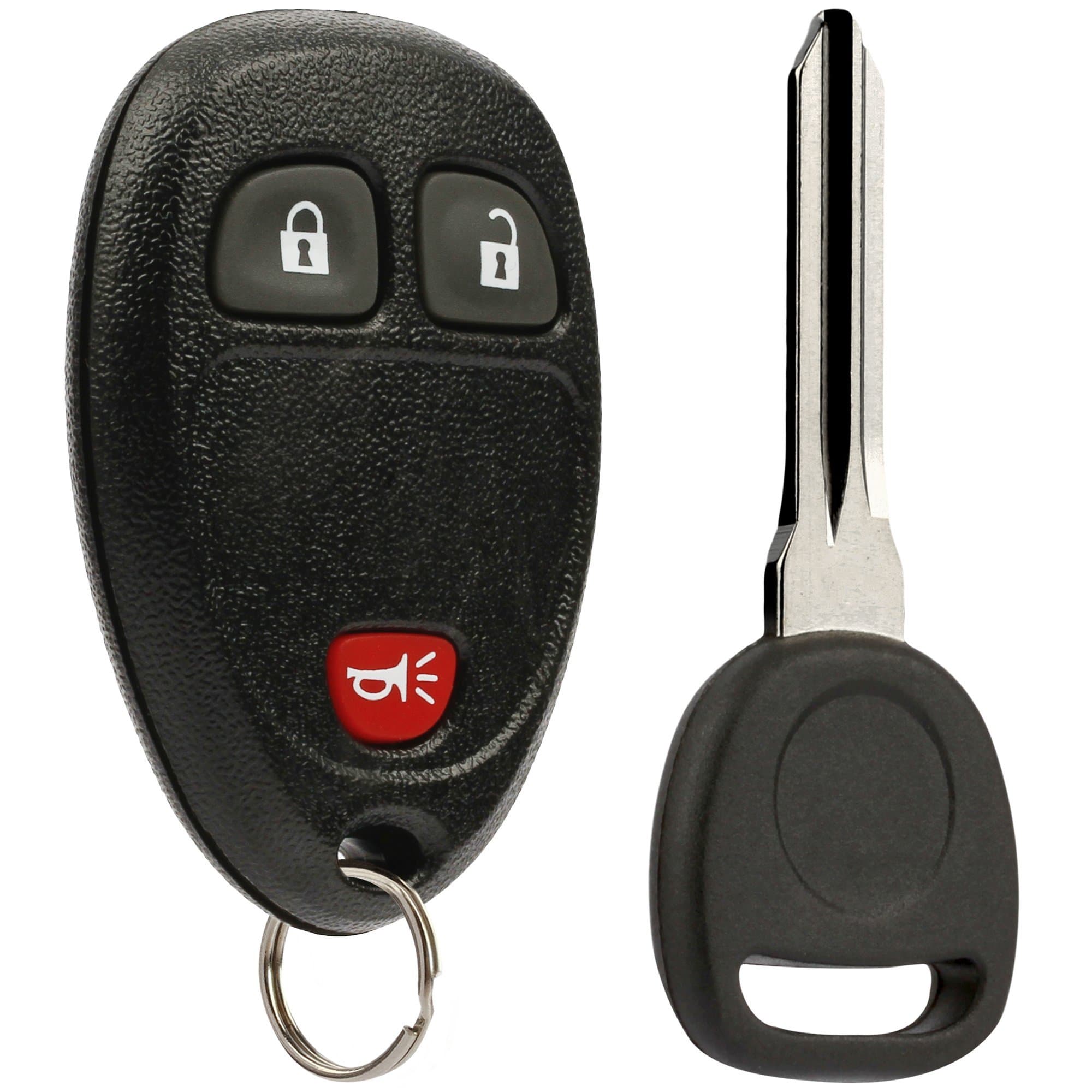 Keyless Entry Remote Ignition Key Fob fits Chevy Silverado Traverse Avalanche Equinox Express / GMC Acadia Savana Sierra / Pontiac Torrent / Saturn Vue Outlook (15913420)