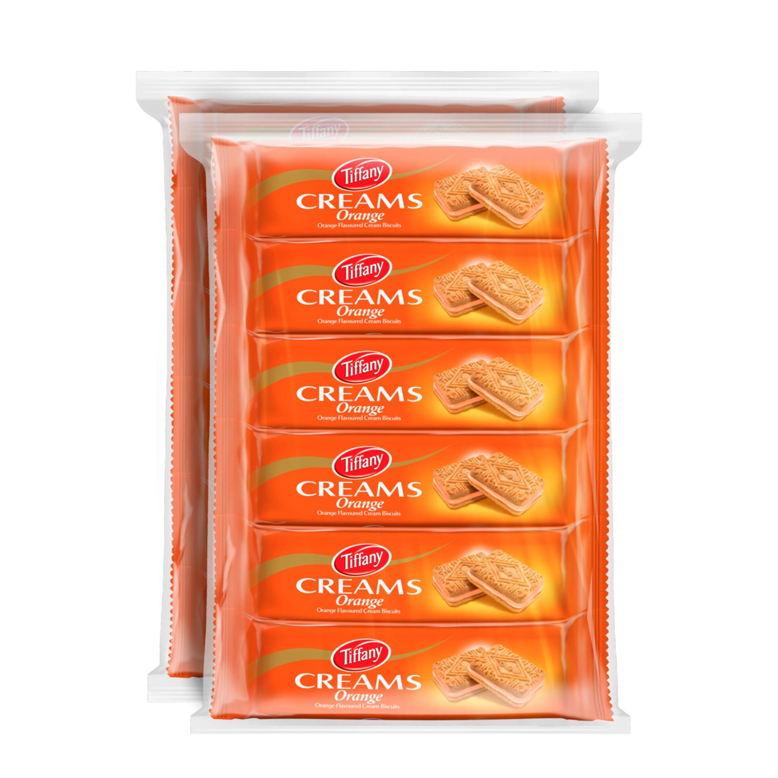 Creams Orange Cream Sandwich Biscuits, 12X80g