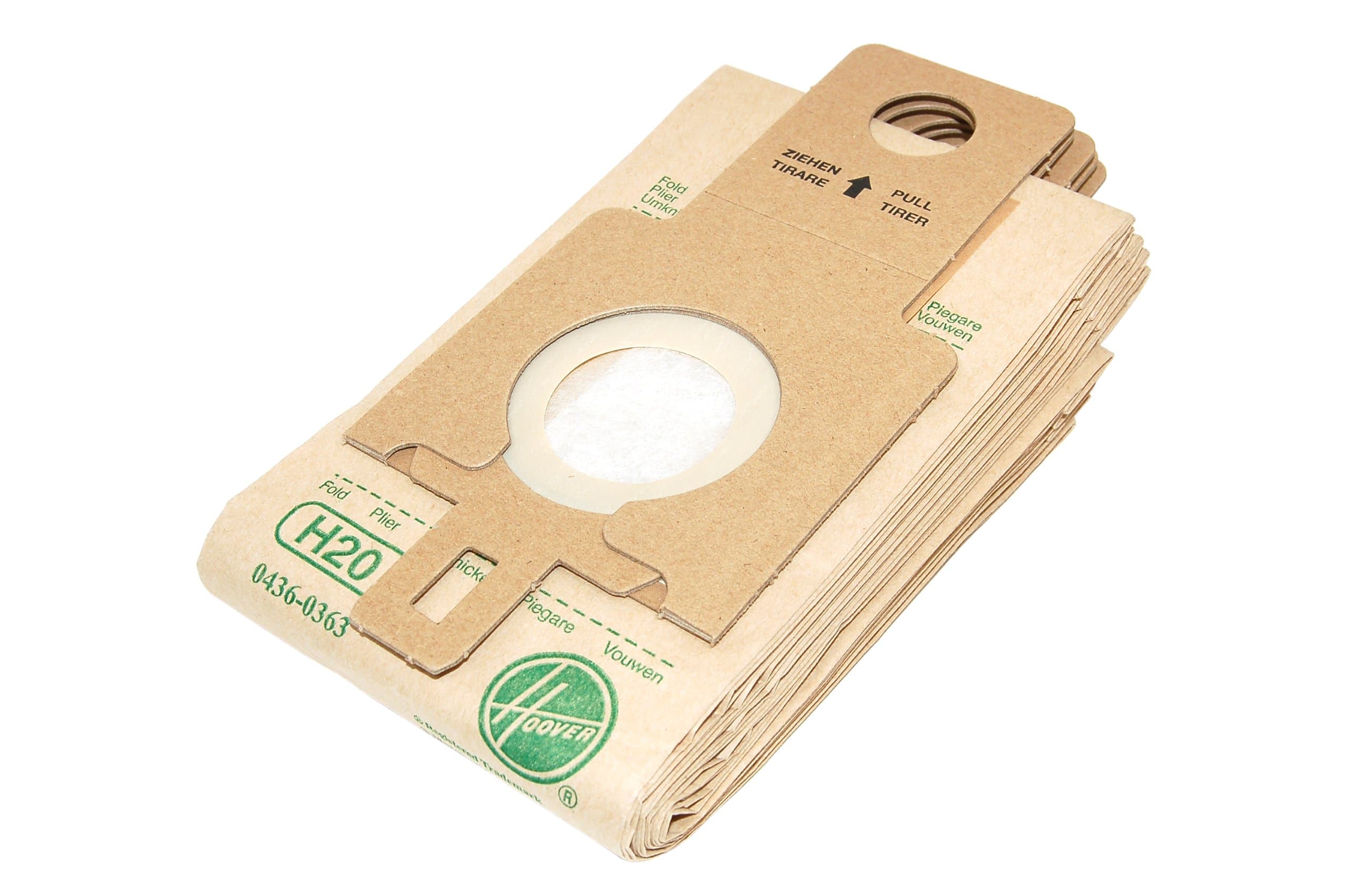 Hoover Genuine H20 Purepower Upright Replacement Bags