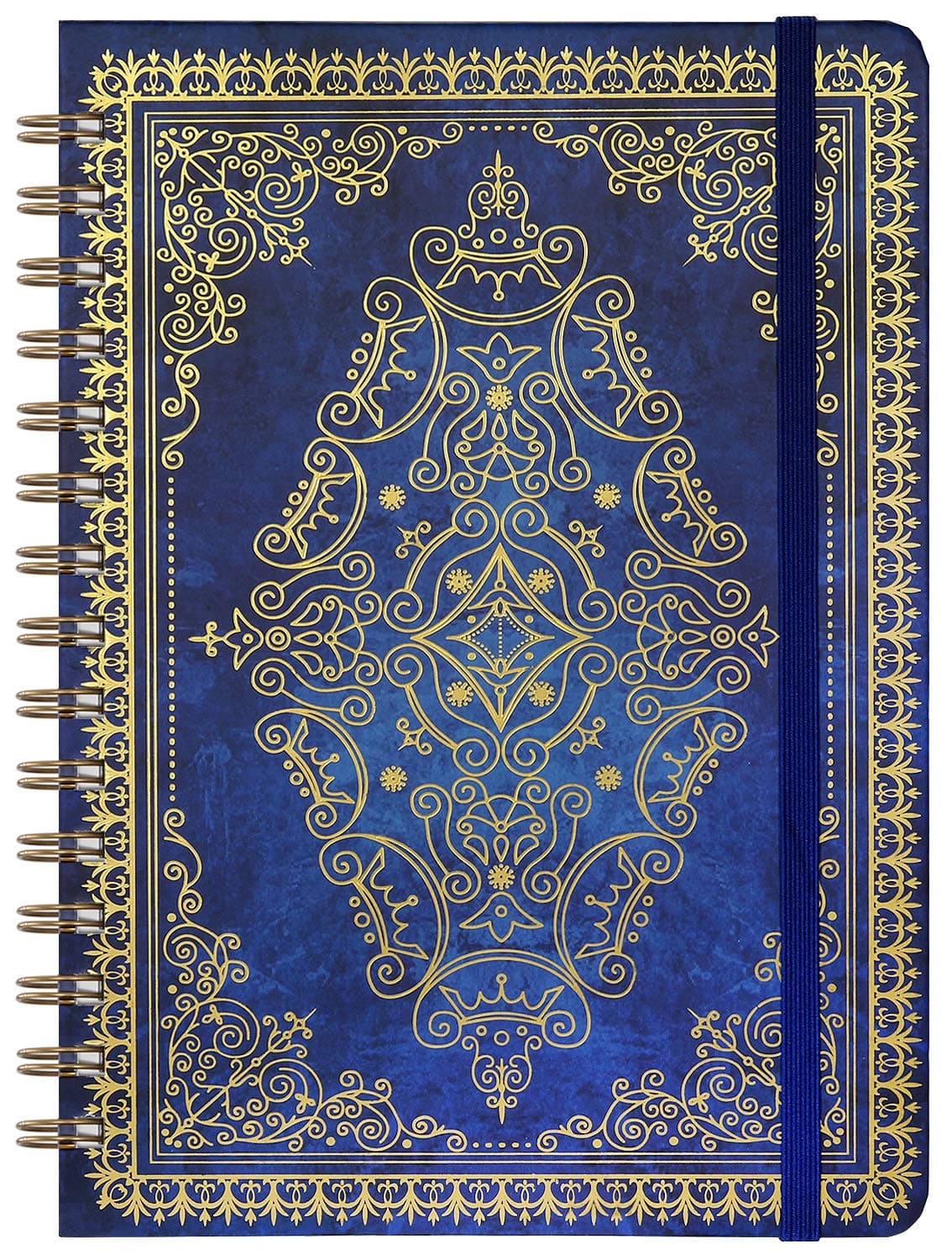 2021-2022 Planner - Weekly & Monthly Planner with Monthly Tabs, July 2021 - June 2022, 6.3" x 8.4", Hardcover Leather with Thick Paper, Inner Pocket, Retro Blue