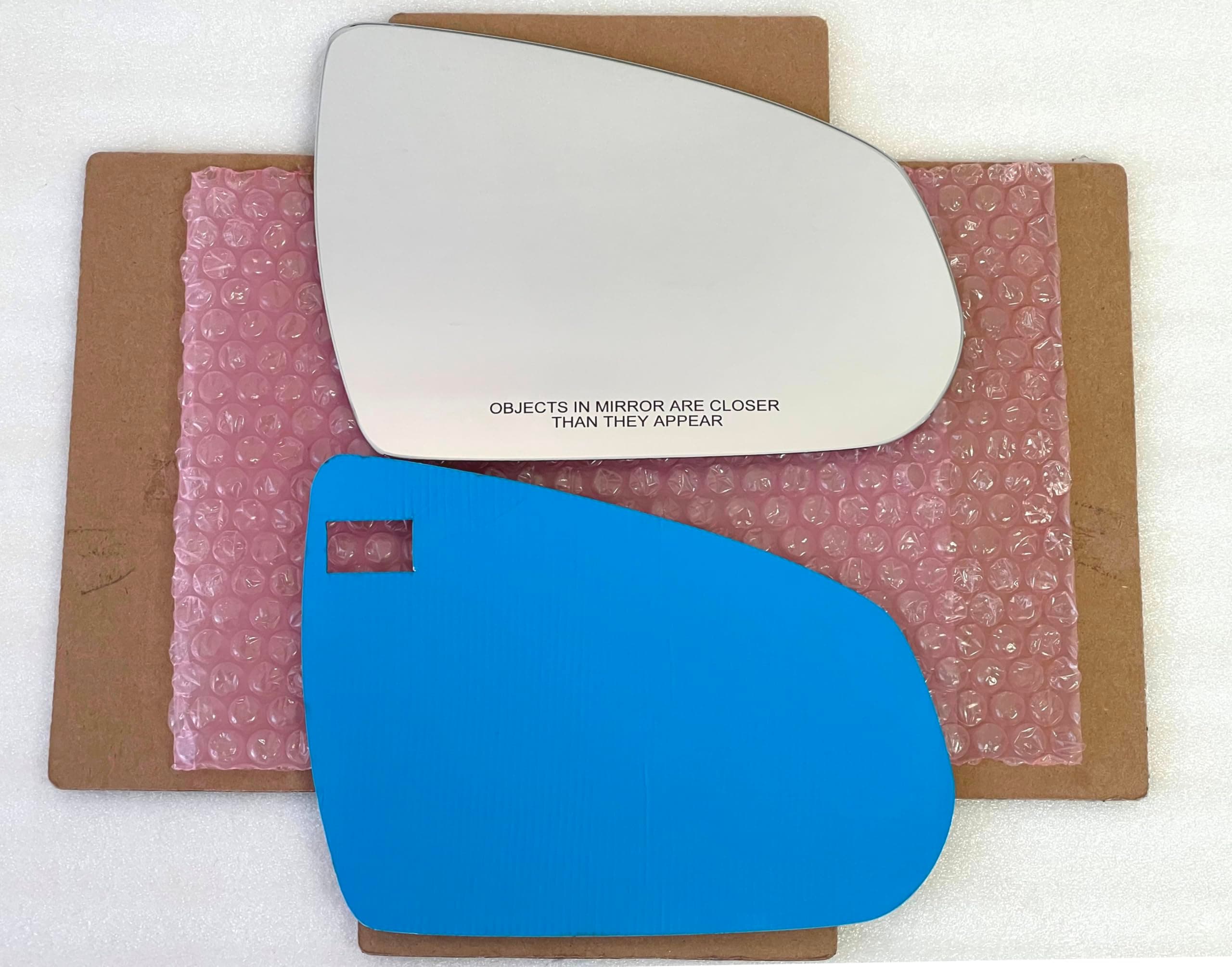 New Replacement Mirror Glass with Full Size Adhesive for 2010-2016 Cadillac SRX Passenger Side View Right RH