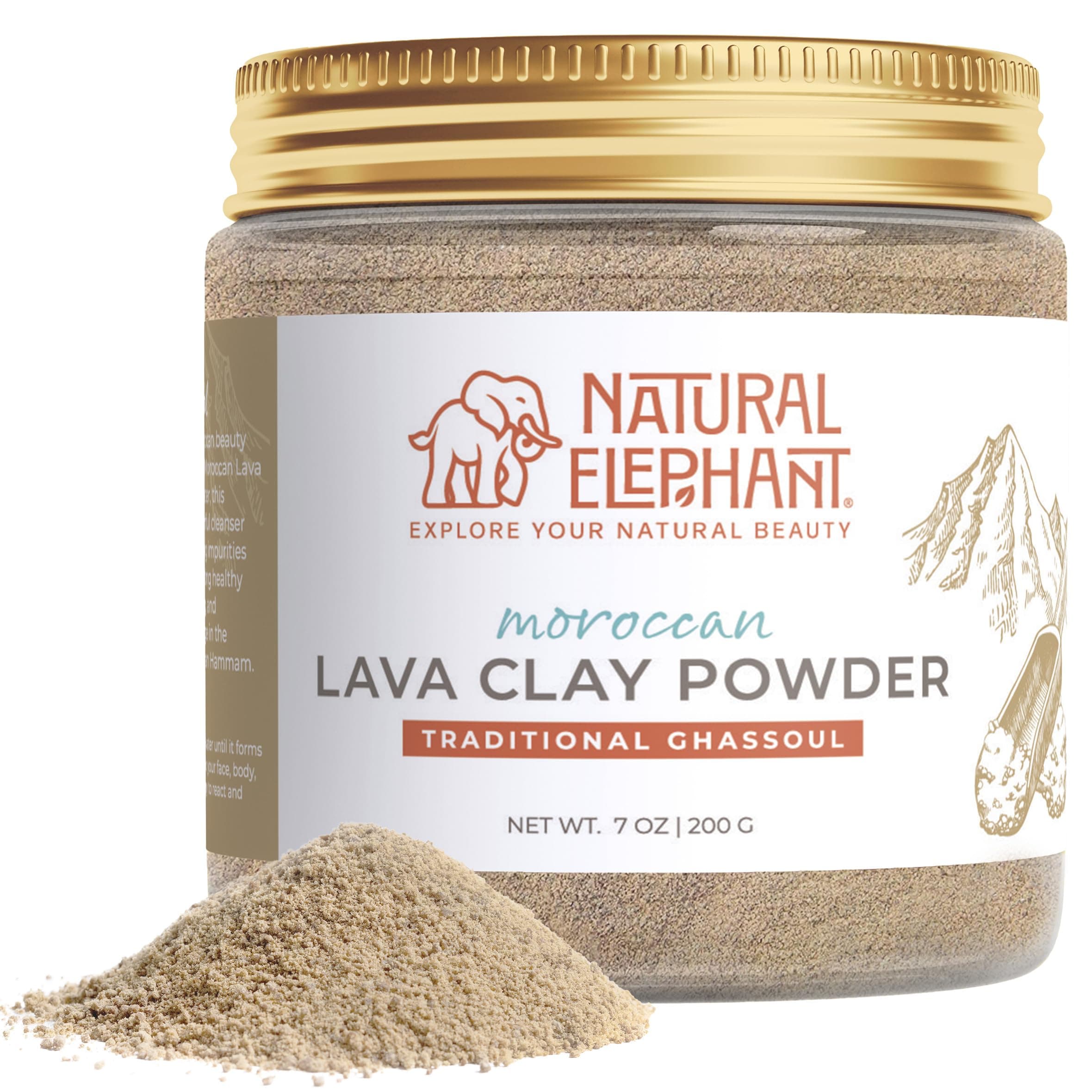Ghassoul Moroccan Lava Clay Powder