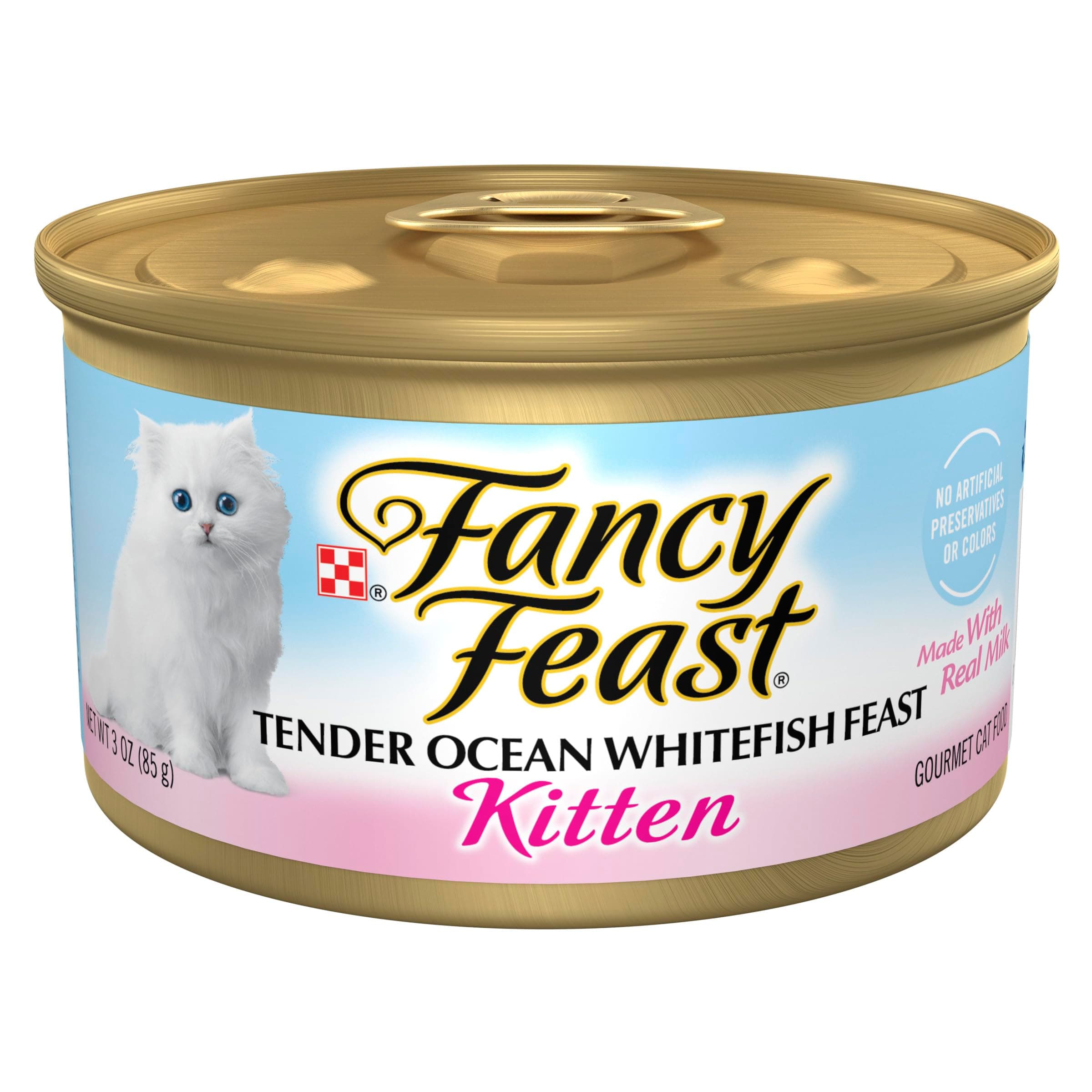 Purina Fancy Feast Kitten Tender Ocean Whitefish Feast