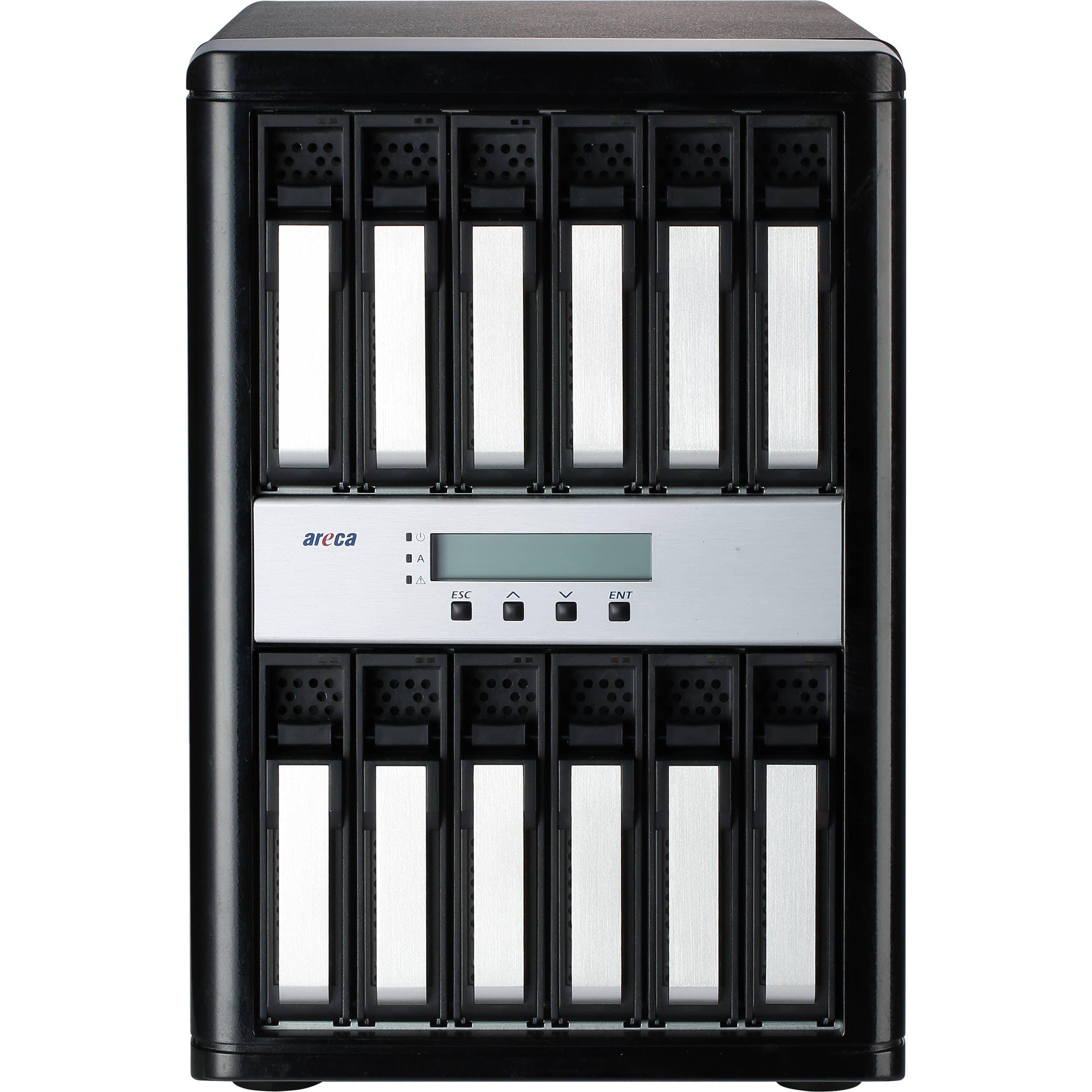 Areca ARC-8050T3-12 (12-Bay Thunderbolt 3 SAS RAID Enclosure)