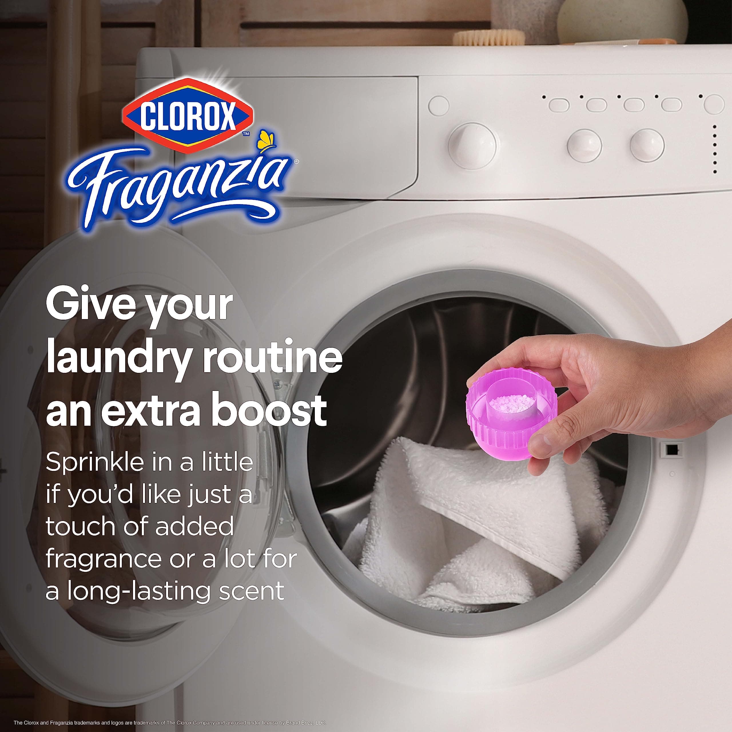 Clorox Fraganzia Scent Boosting In-Wash Laundry Crystals, Spring