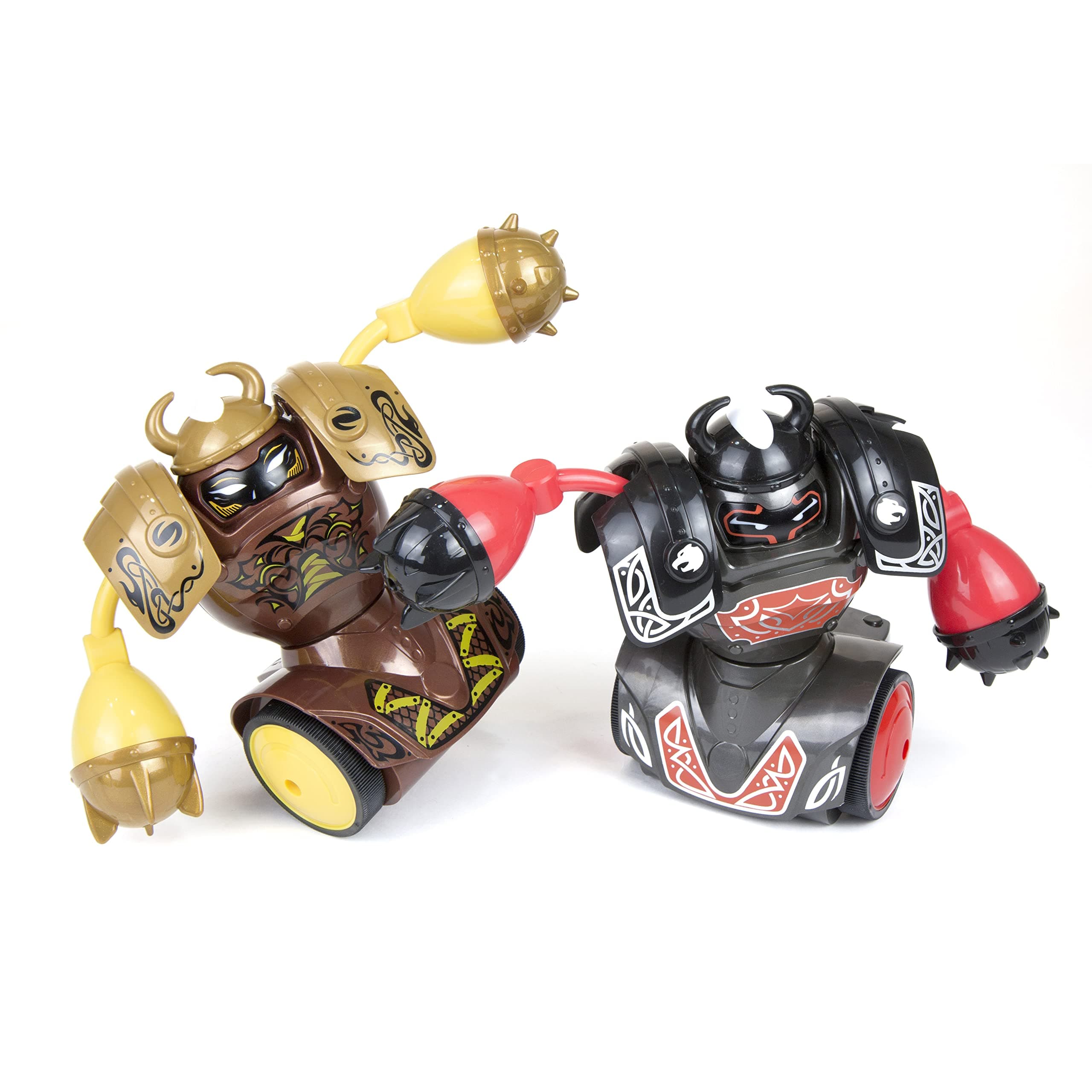 YCOO - Pack of 2 Kombat Viking Remote Controlled Robot - Environmentally Friendly Packaging - Easy to Unpack - 14 cm - Join Your Opponent to Put Him on the Floor - 5,6,7,8,9,10 Years