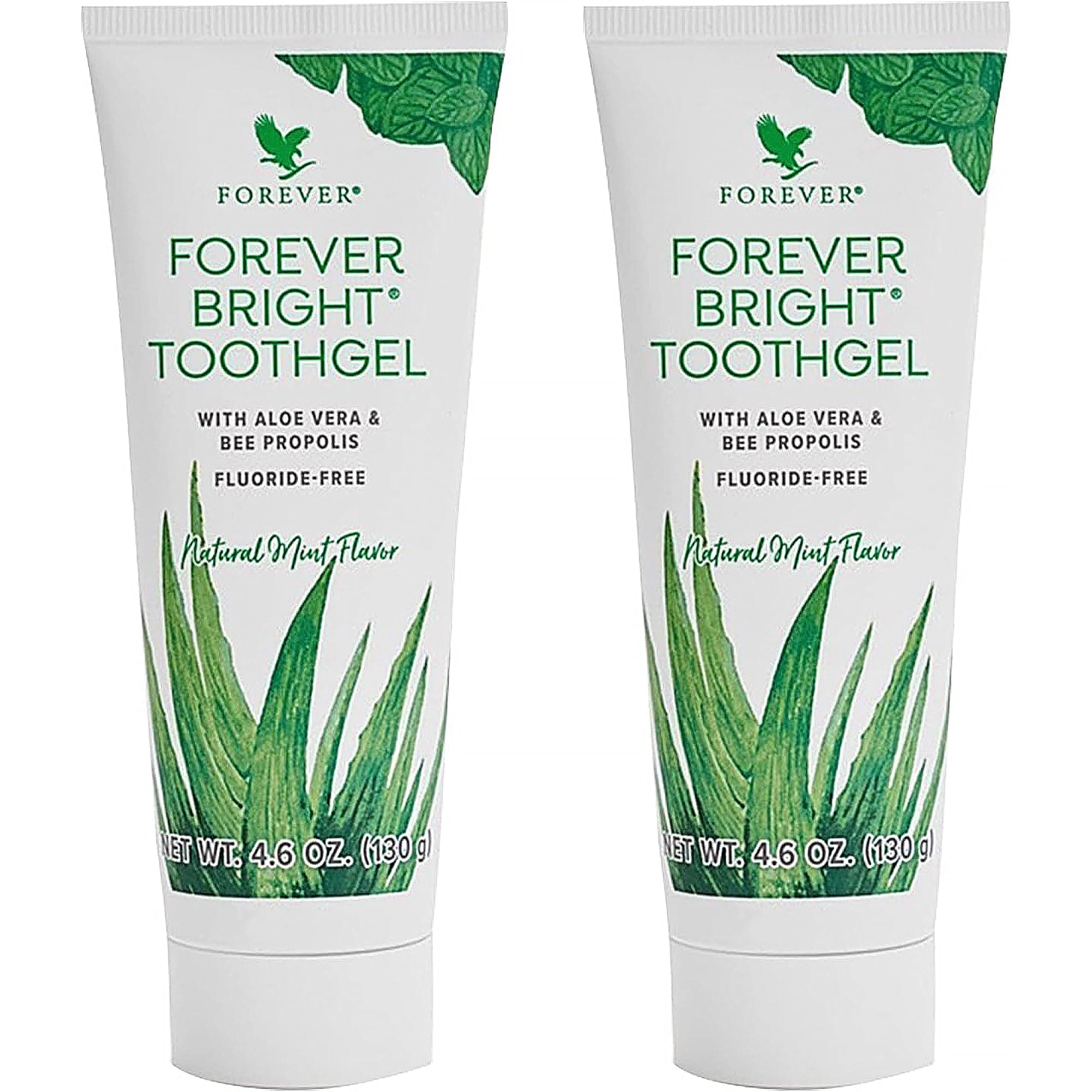 Forever Living Forever Bright ToothGel, 4.6 OZ (Pack of 2) (Mint)