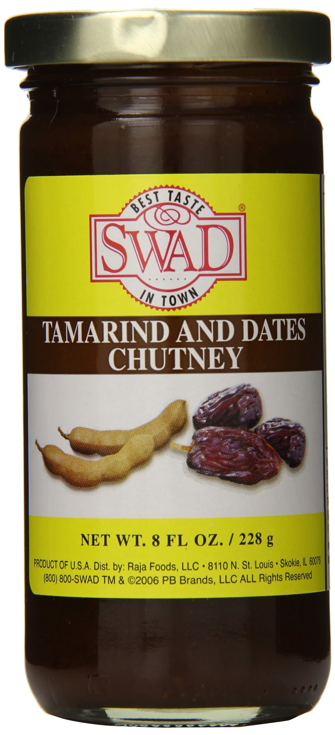 Tamarind and Dates Chutney, 8 Ounce