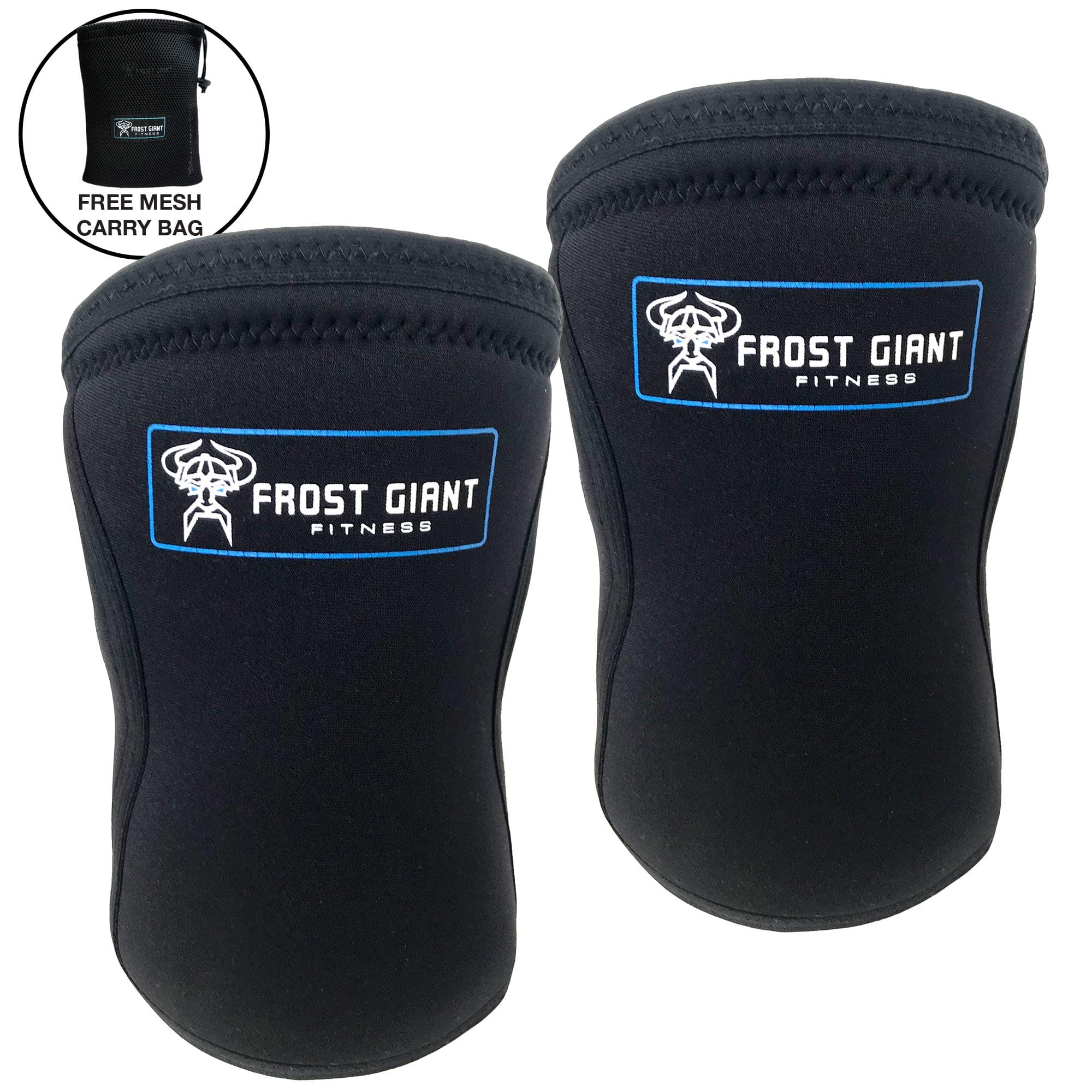 2-Pack Sports Compression Knee Sleeves | Comfortable Support for Joint Pain Relief & Injury, (Gym, Weightlifting, Training, Squats, Powerlifting, Dead Lift, Bodybuilding), Large