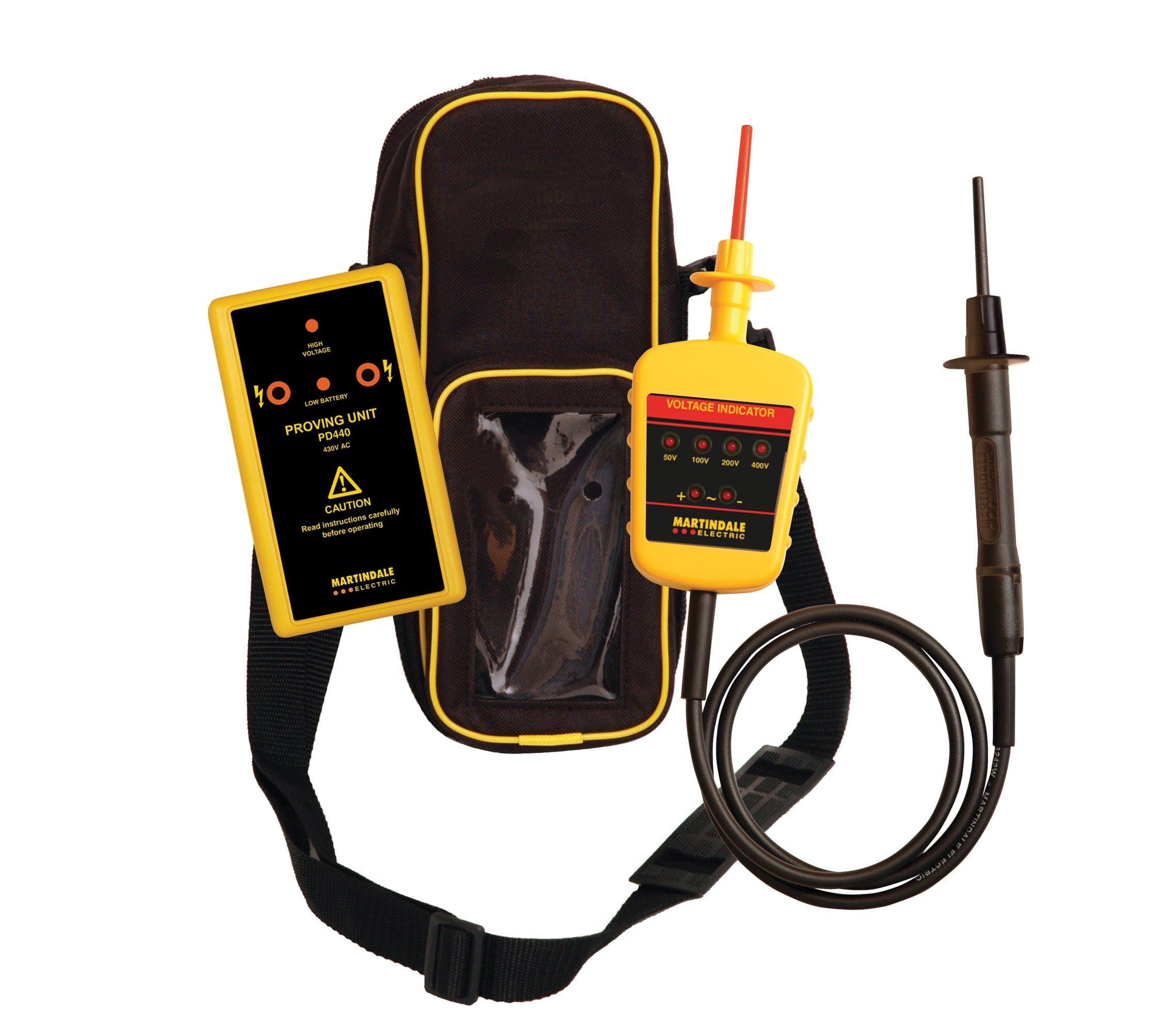 Martindale VIPD138 Voltage Indicator and Proving Unit Kit,Yellow,26.5 x 10 x 10 cm; 530 Grams