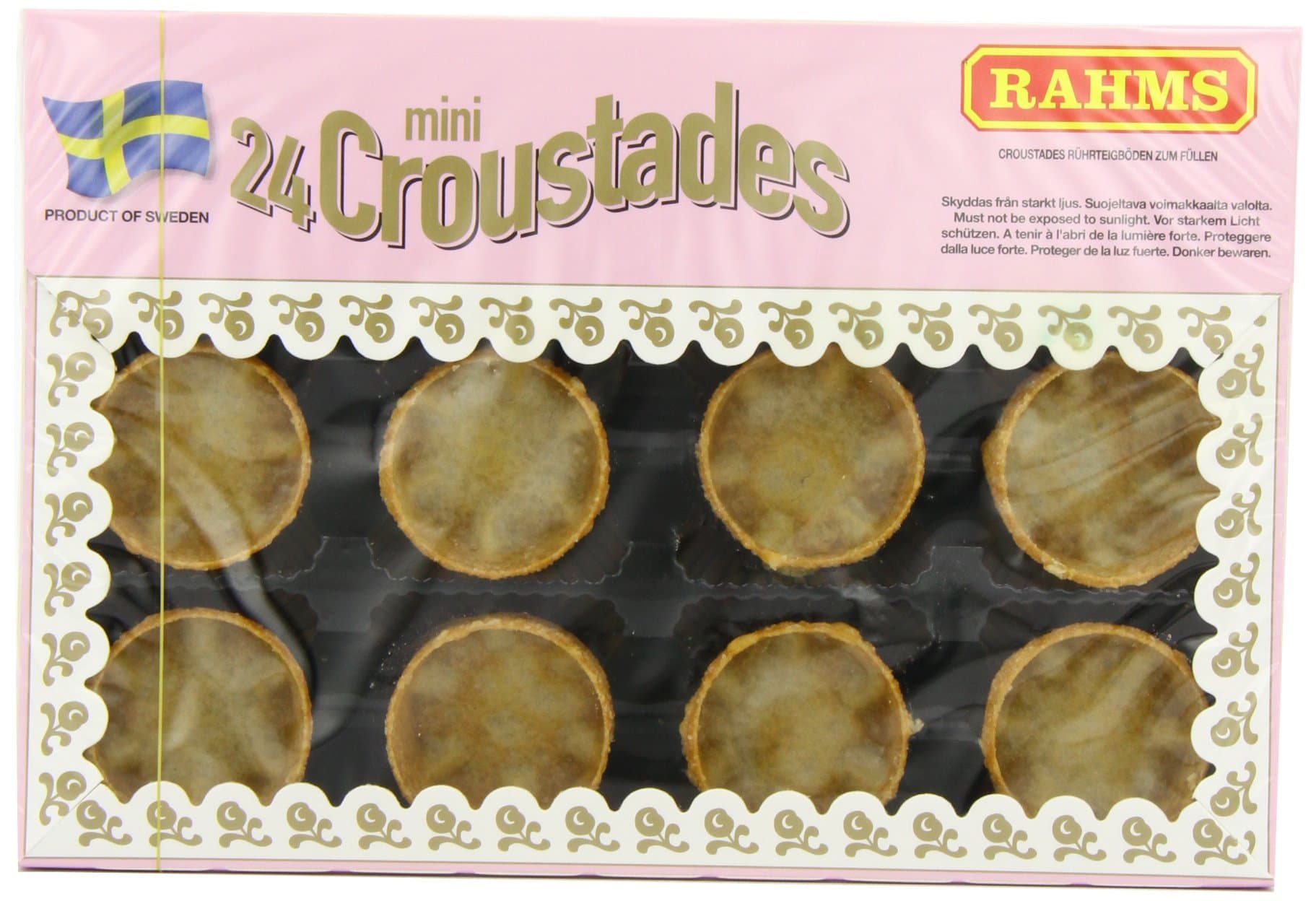 Rahms 24 Mini Croustades 50 g (Pack of 18)