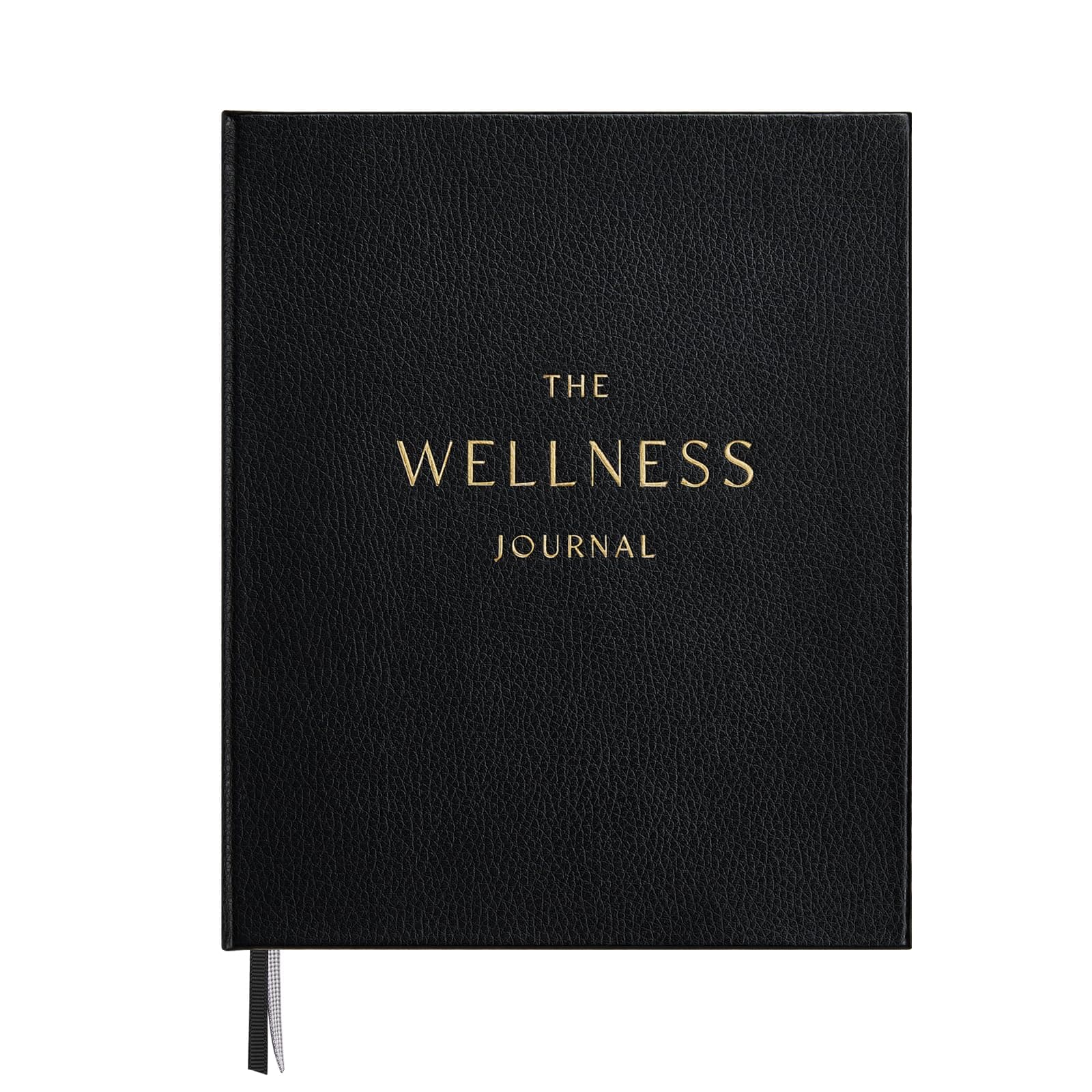 And Per Se Wellness Journal – 91-Day Guided Self Care & Mental Health Planner | Track Sleep, Diet & Goals with Lay-Flat Hardcover | Gift-Ready, Undated (Bold Black)