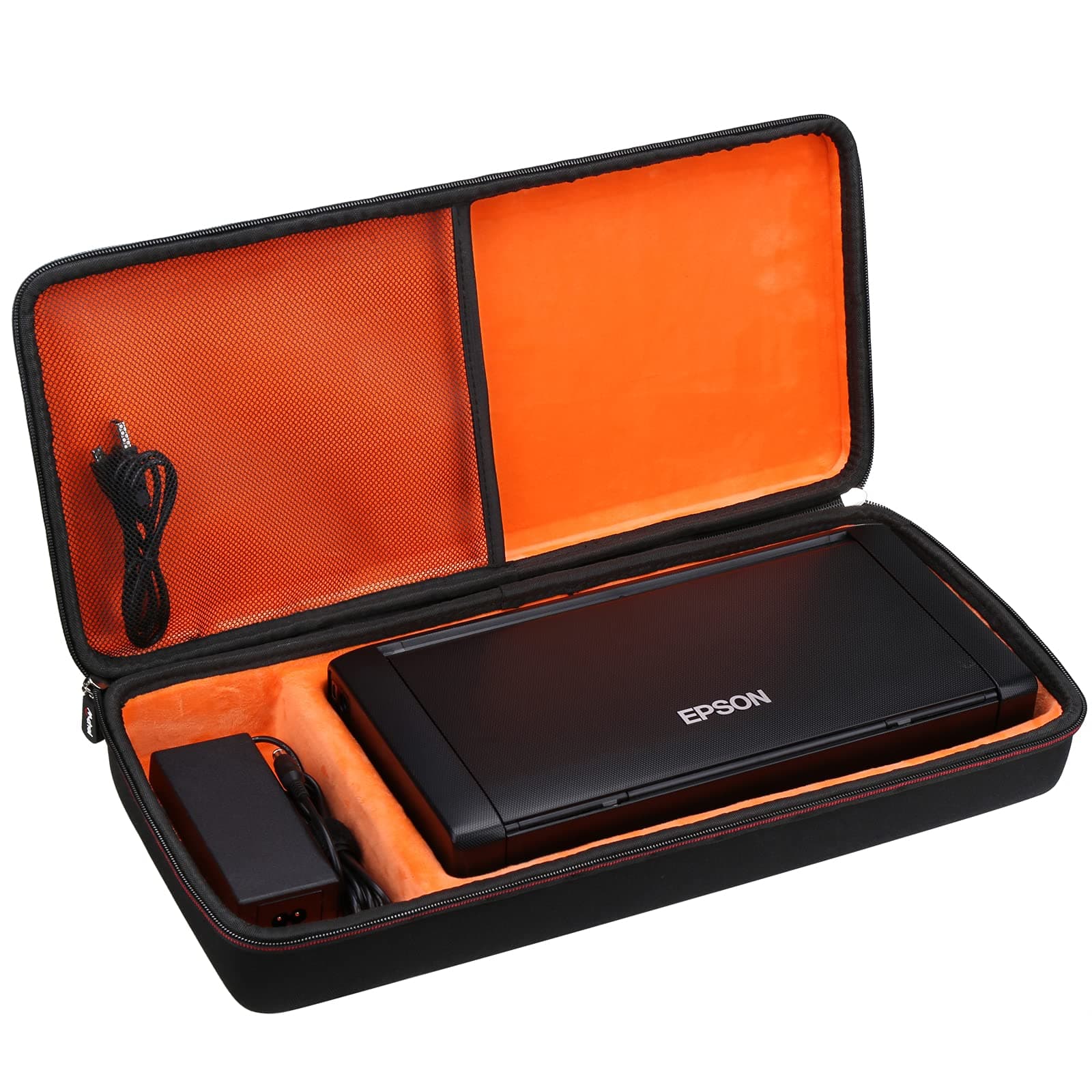 Hard Portable Case Compatible with Epson Workforce WF-110 / WF-100 Wireless Mobile Printer, Case Only