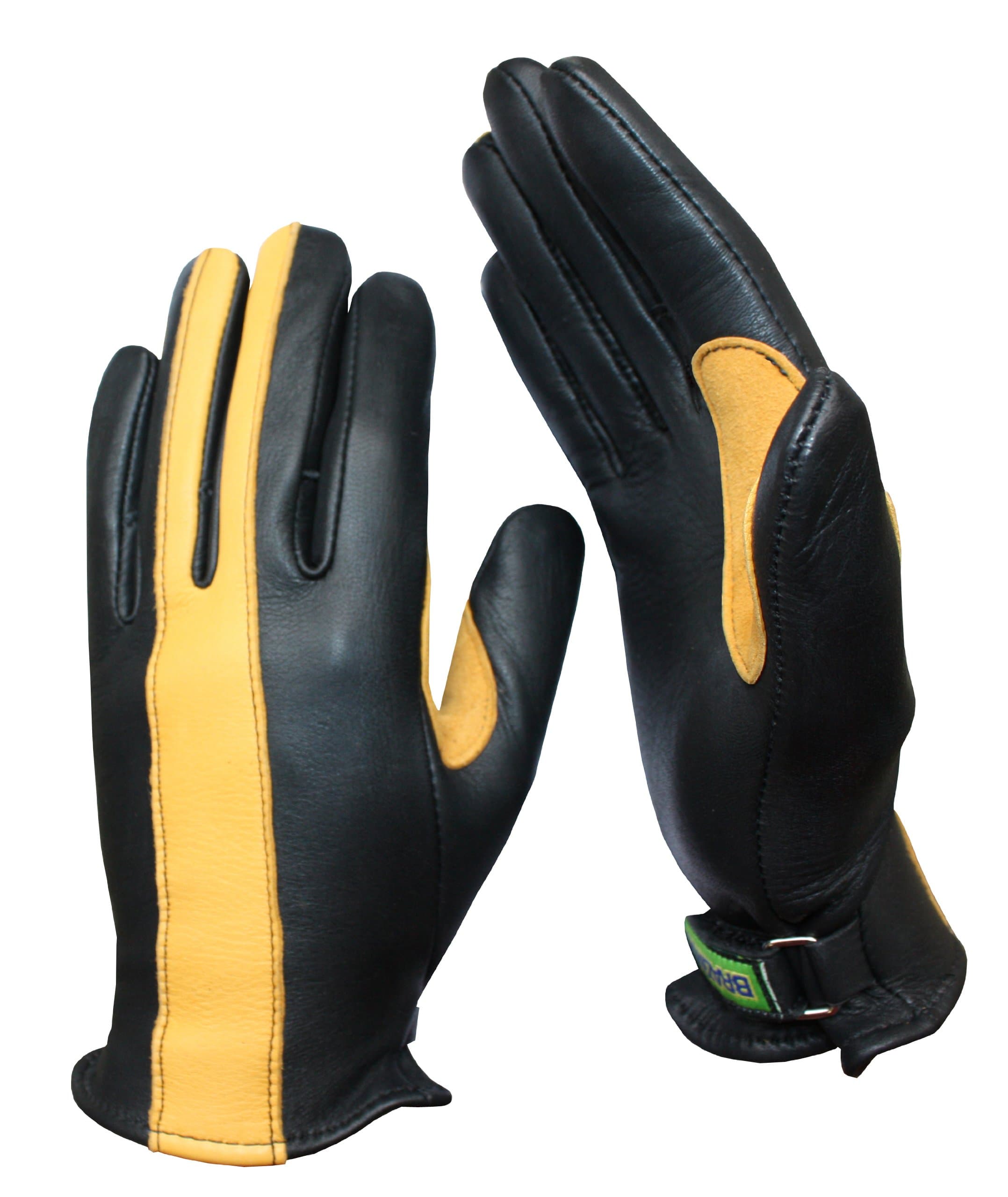 Player Black Gold Men's Scooter Gloves
