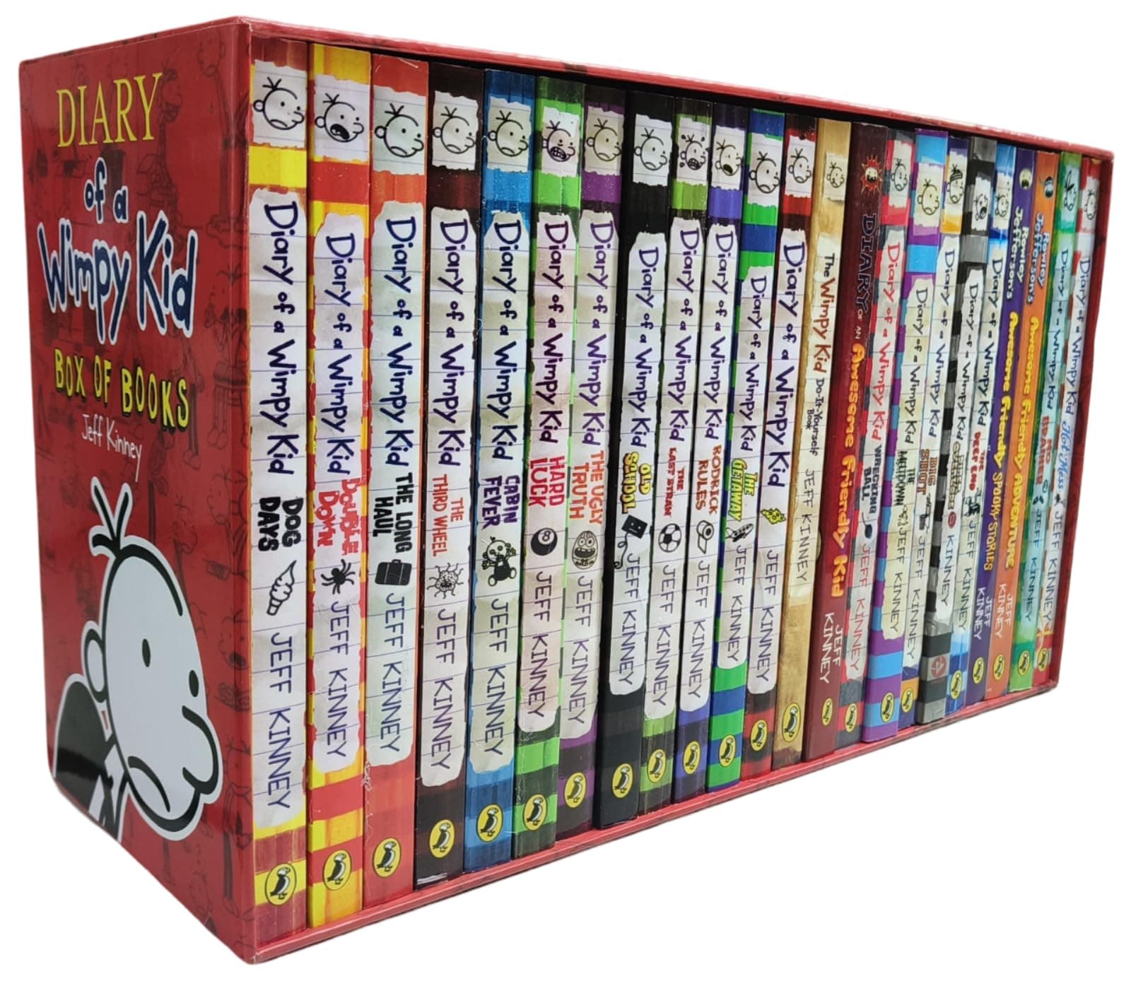 ROBORT GROONE Diary of a Wimpy Kid: The Ultimate Collection Box Set #1-23