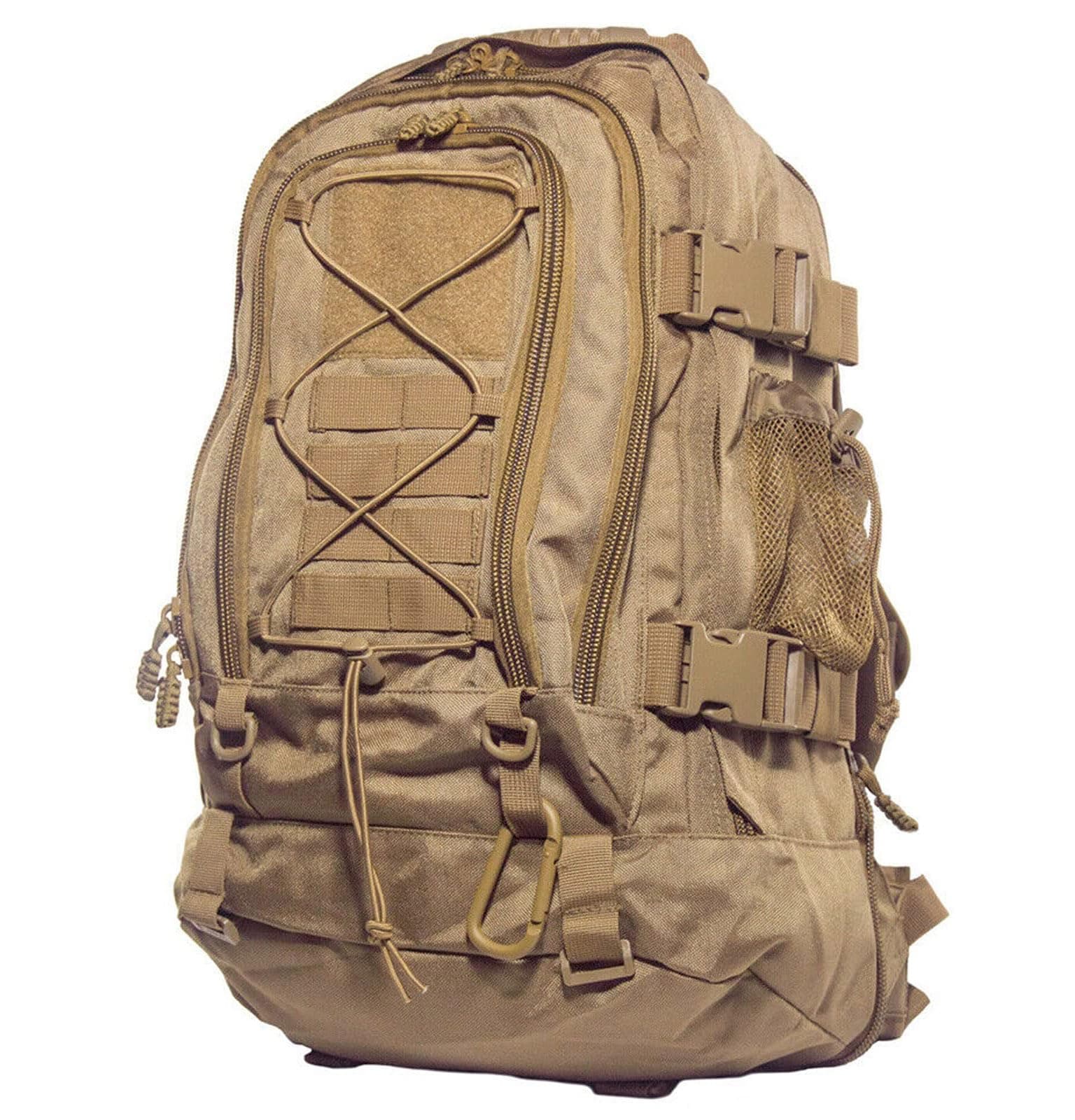 Tactical Backpack Military Army Daypack - Assault Pack for Men Molle Backpacks Bug Out Bag 3 Day Pack for Hiking Camping Travel Hunting Rucksack Trekking Coyote