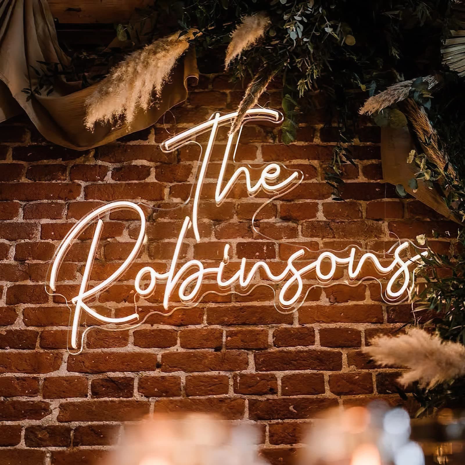 MOLCOVEX Custom LED Neon Signs for Wall Decor Personalized Name Lights for Wedding Bedroom Home Decor Game Room Bar Salon Birthday Party Business Large Logo