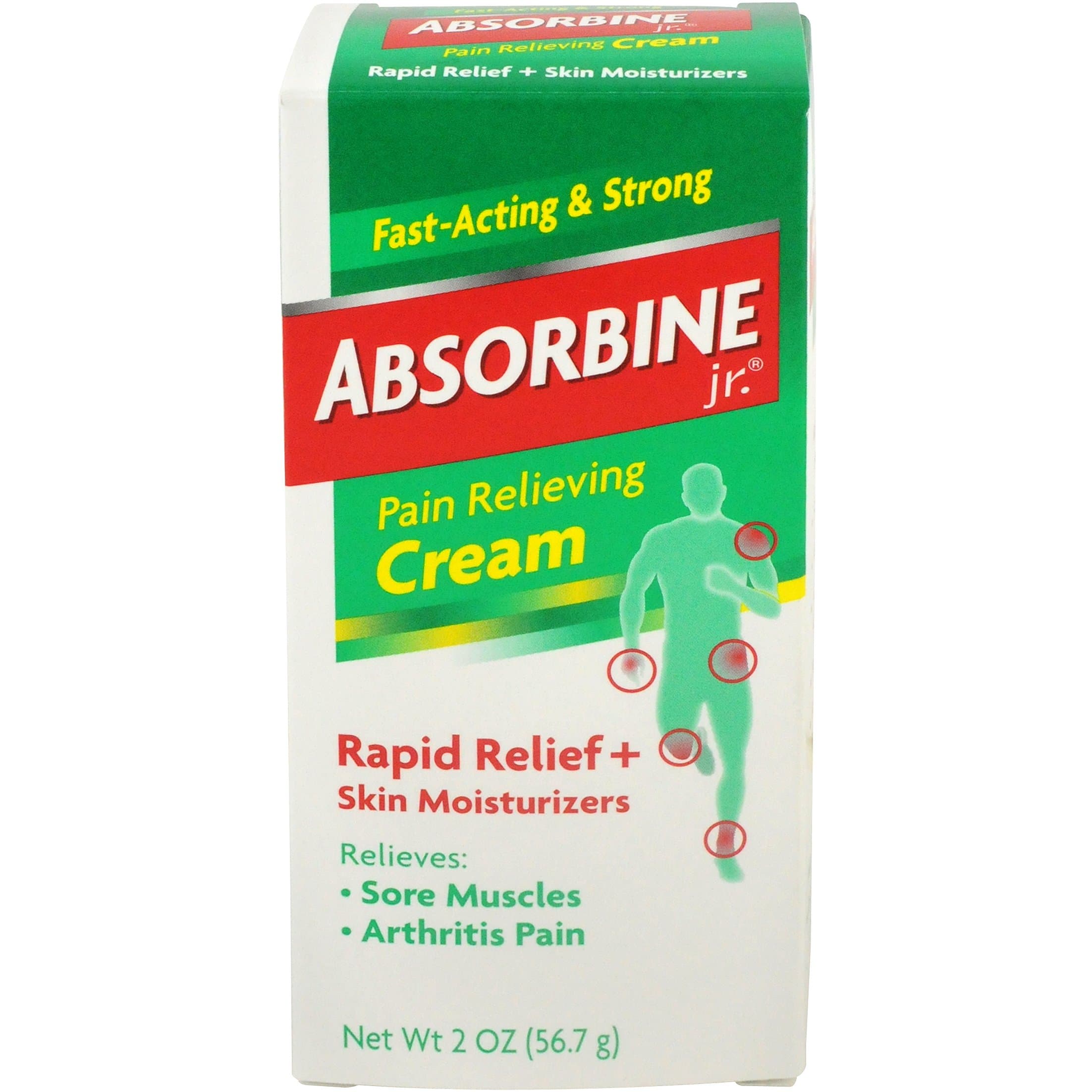 Absorbine Jr. Cream, 2 Ounce (Pack of 4)