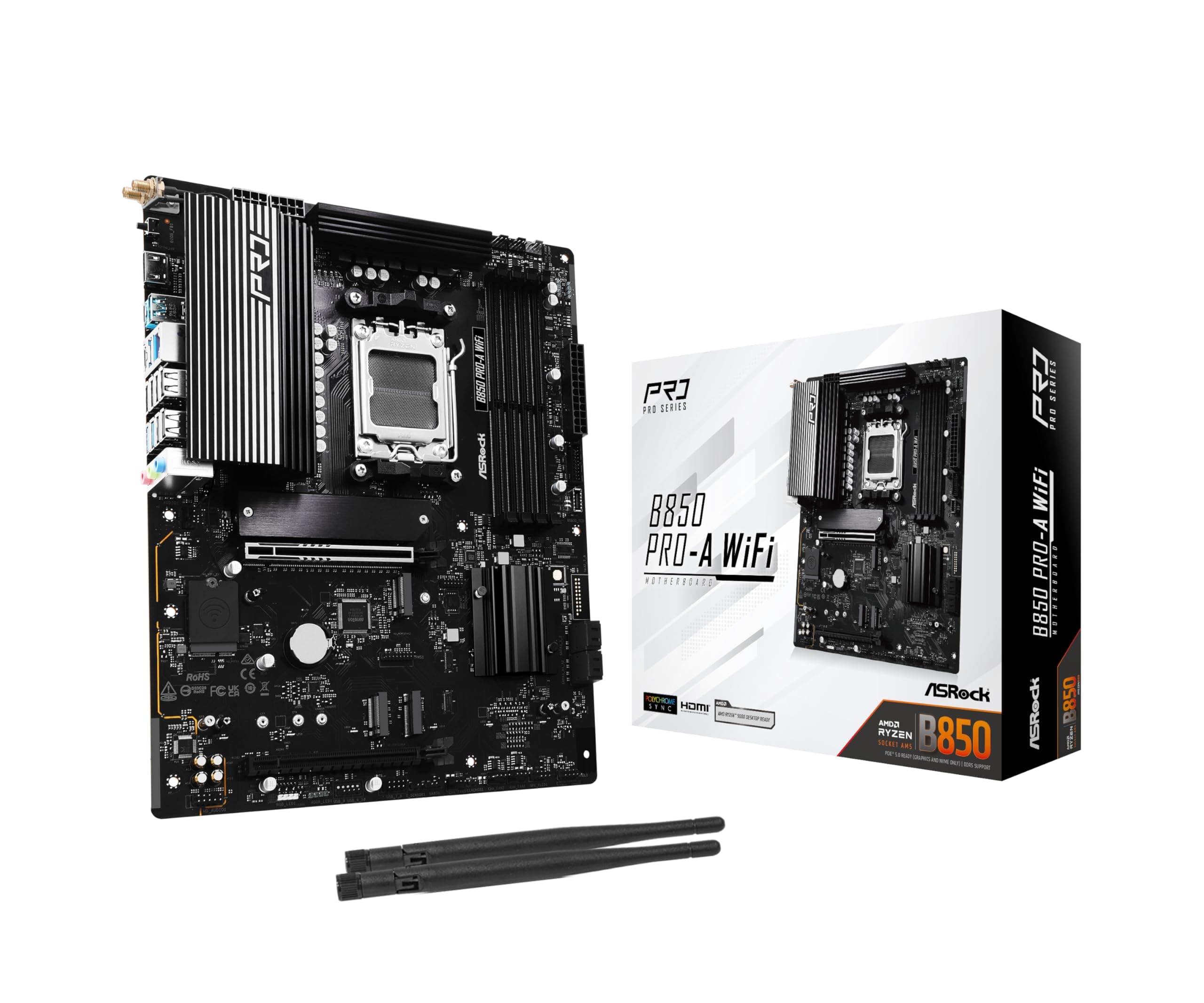 MB ASRock AMD AM5 B850 Pro-A WiFi