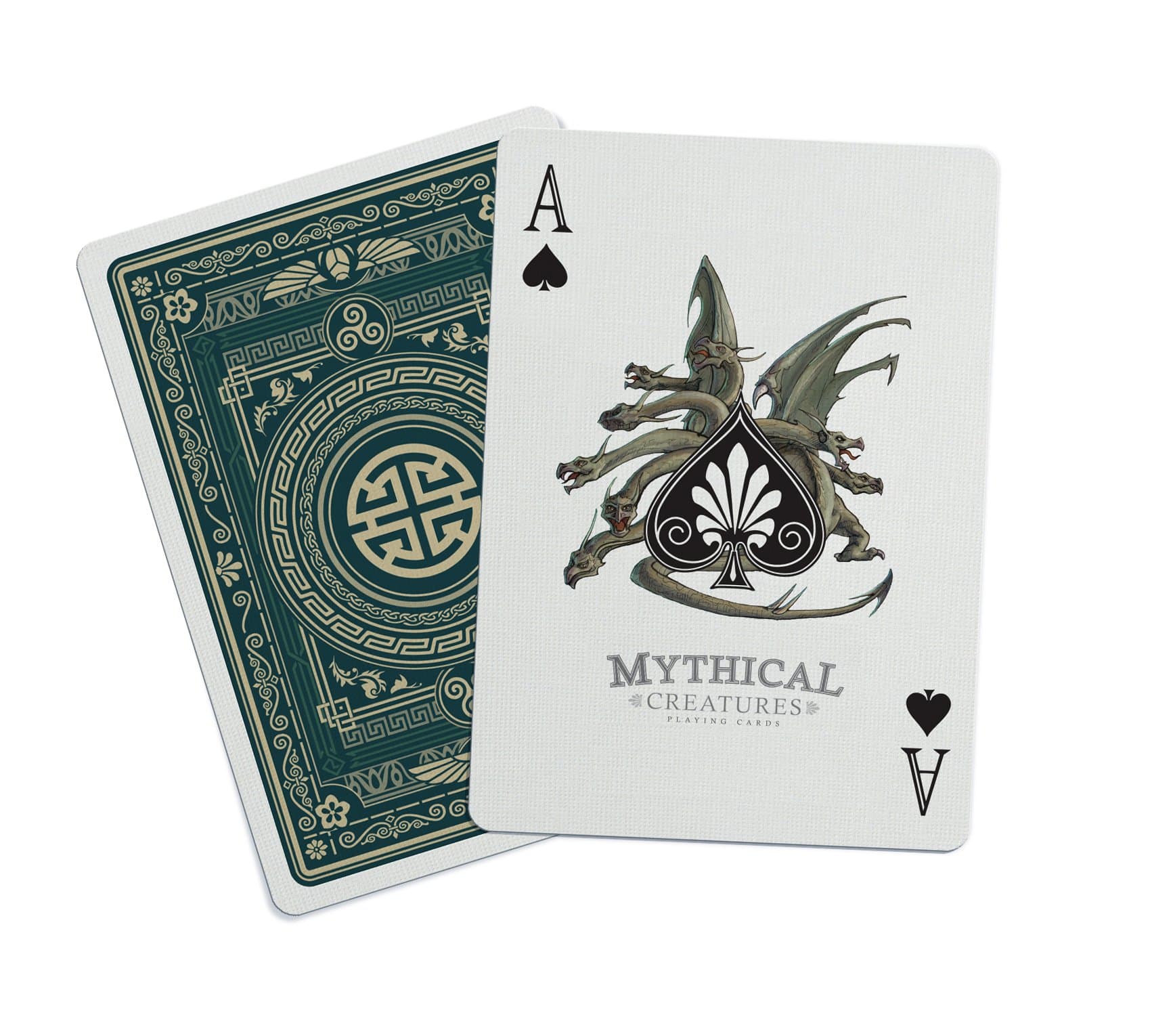 Gent Supply Bicycle Mythical Creatures Playing Cards