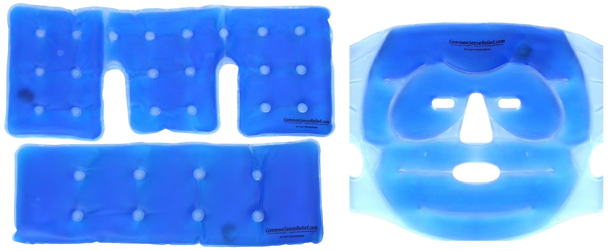 Common Sense Relief - Instant Reusable Heat Pack - Back, Neck, and Face Mask