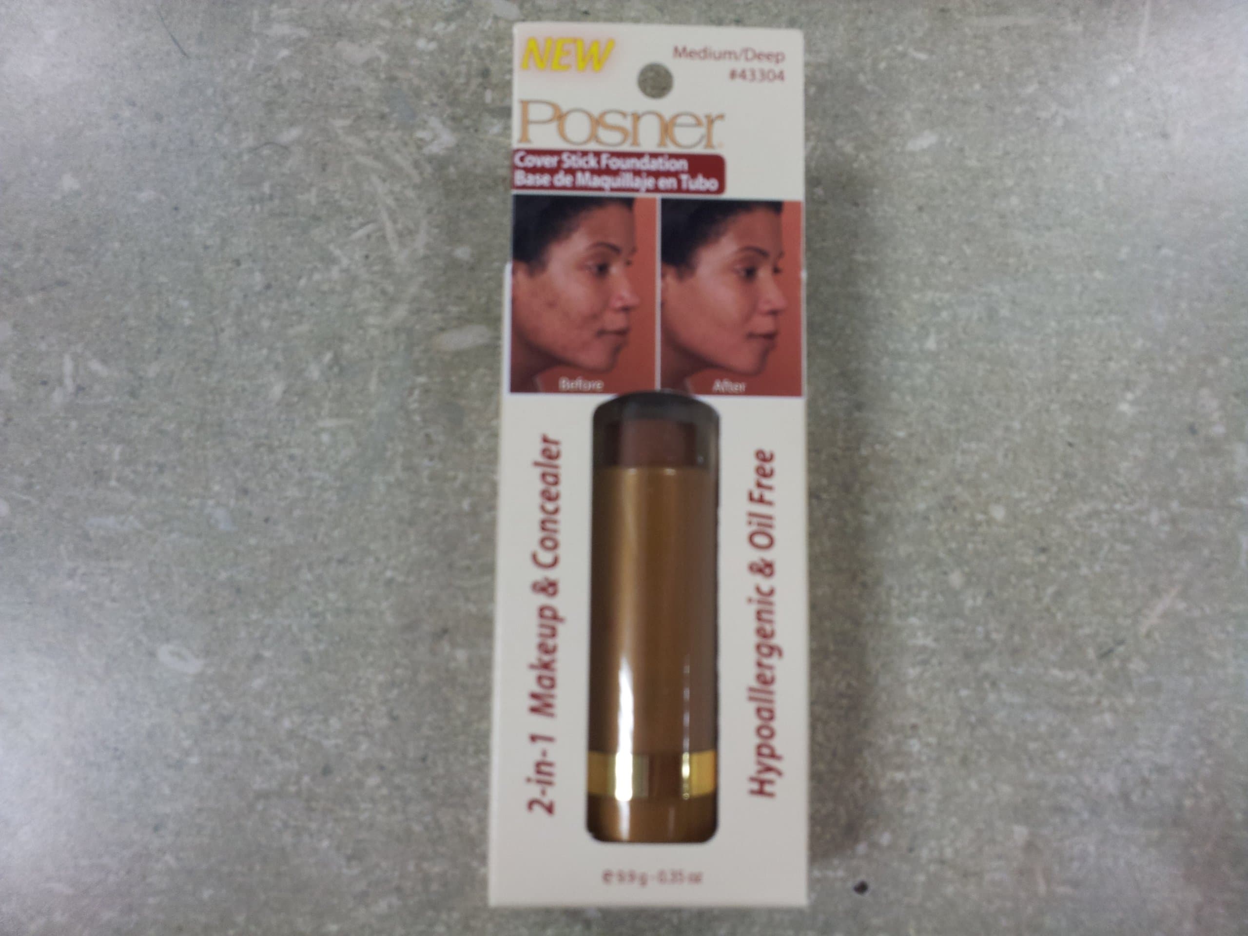 Posner Cover Stick Foundation - Medium Deep