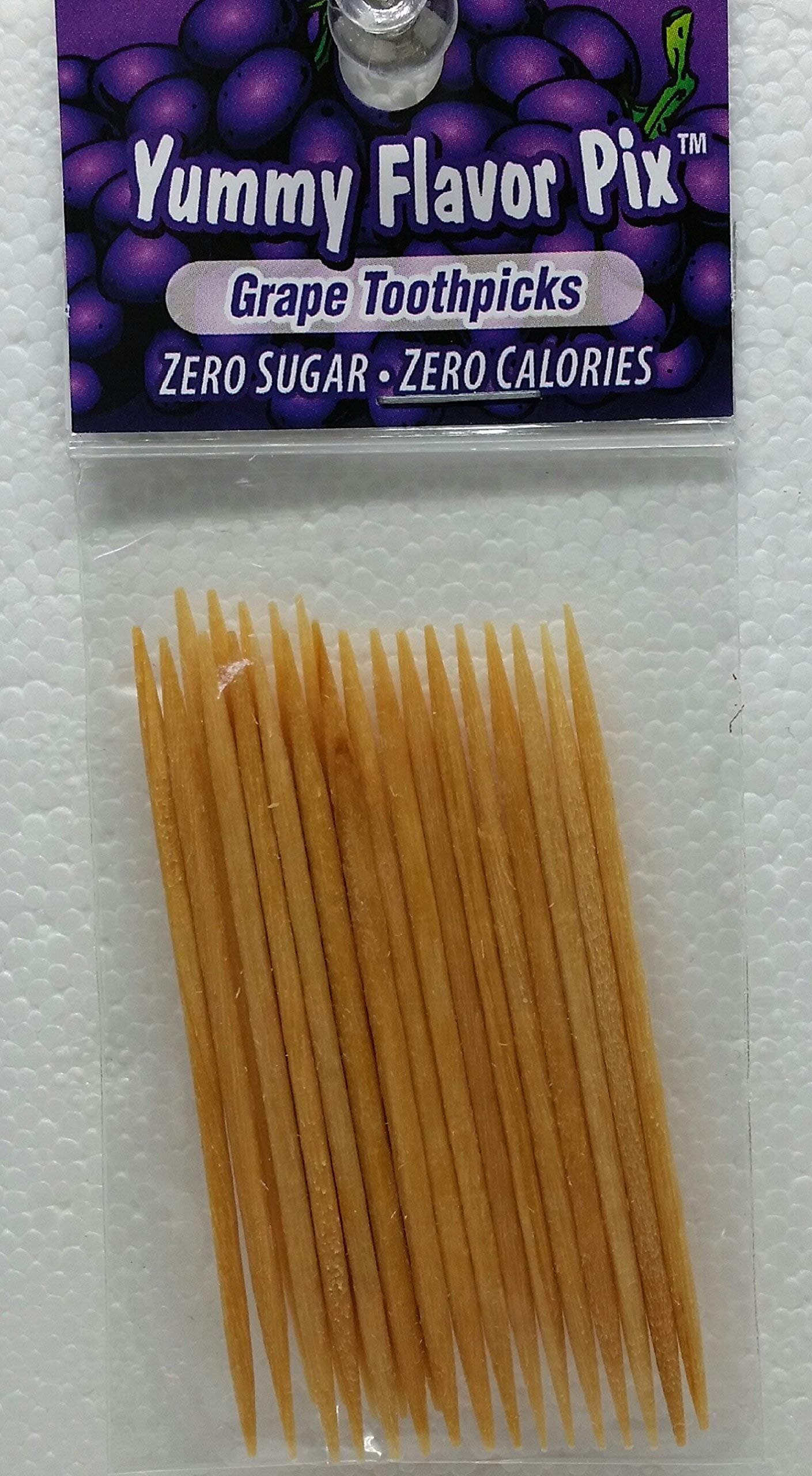 Flavored Toothpicks by Yummy Flavor Pix - Grape
