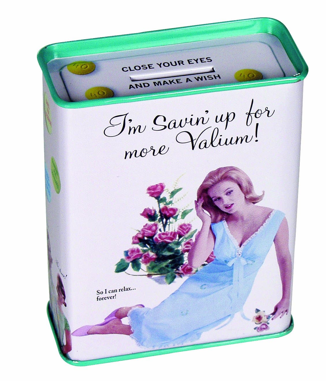 Blue Q - I'm Savin' Up for More Valium! Tin Bank