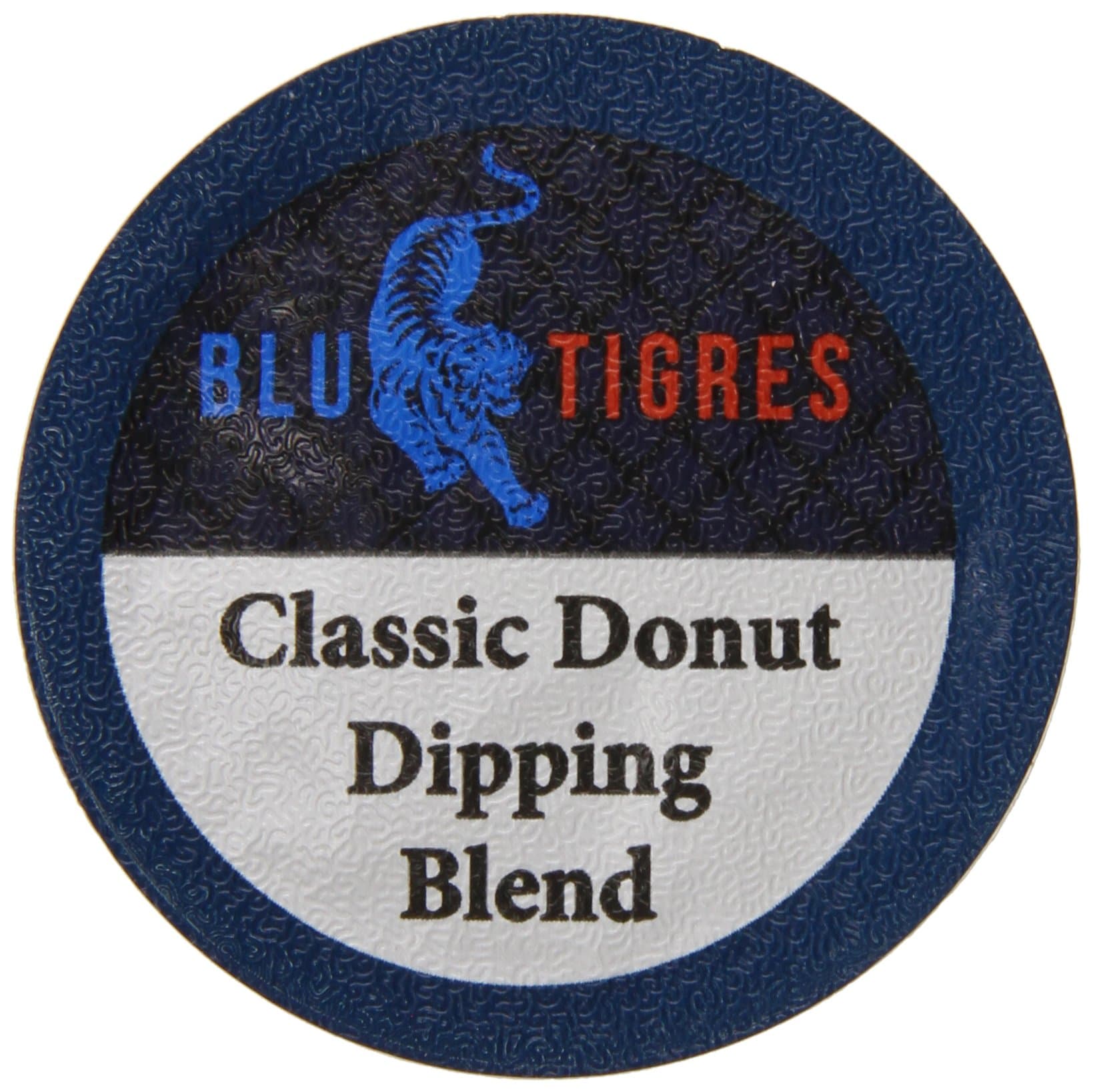 Blu Tigres Single-cup Coffee for Keurig K-Cup Brewers, Classic Donut Dipping Blend, 36 Count