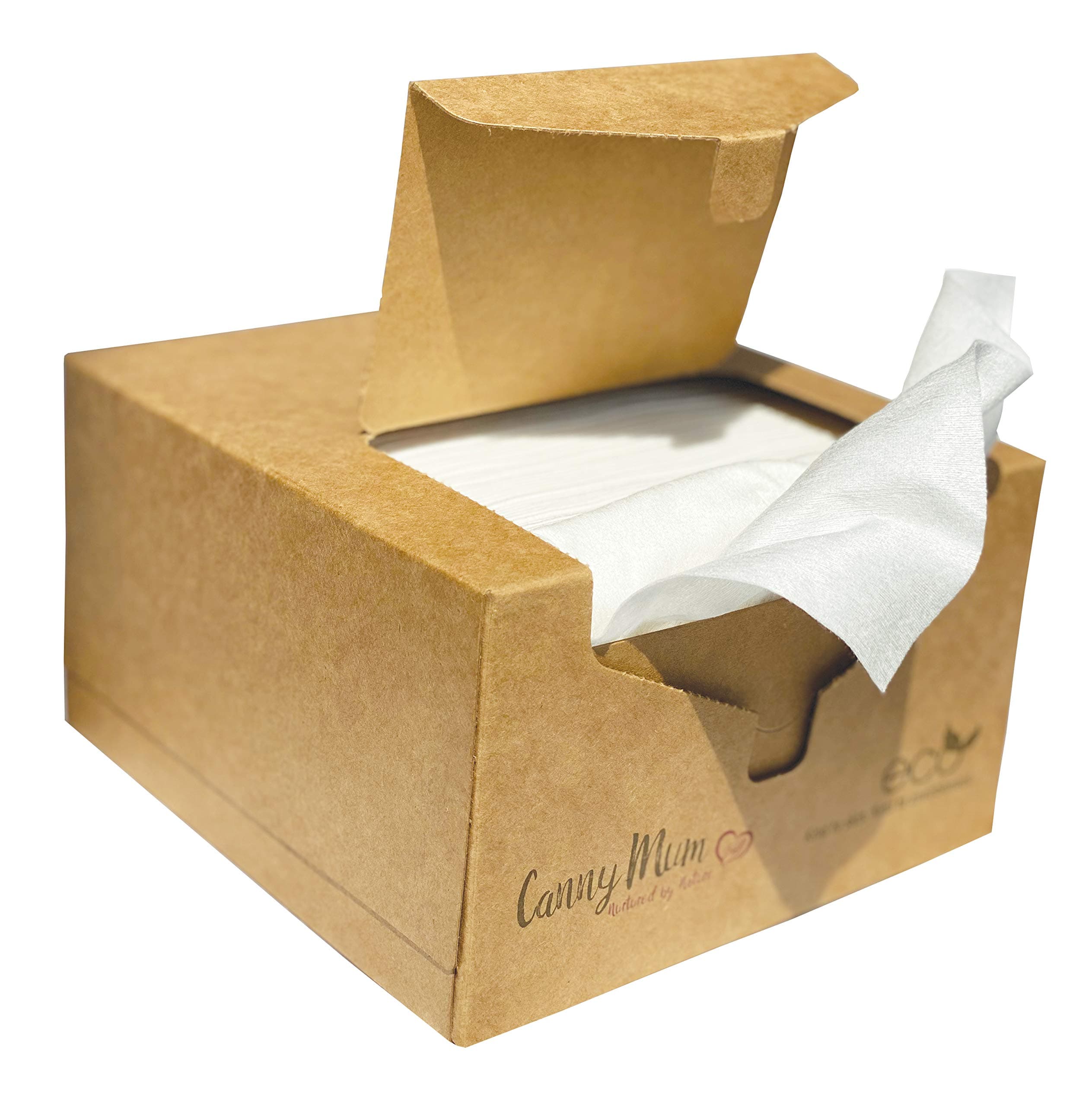 200 Bamboo Baby Cloths & Liners, Dry Wipes, Face Towels, Sensitive Skin Baby Wipes, Makeup Remover Wipes