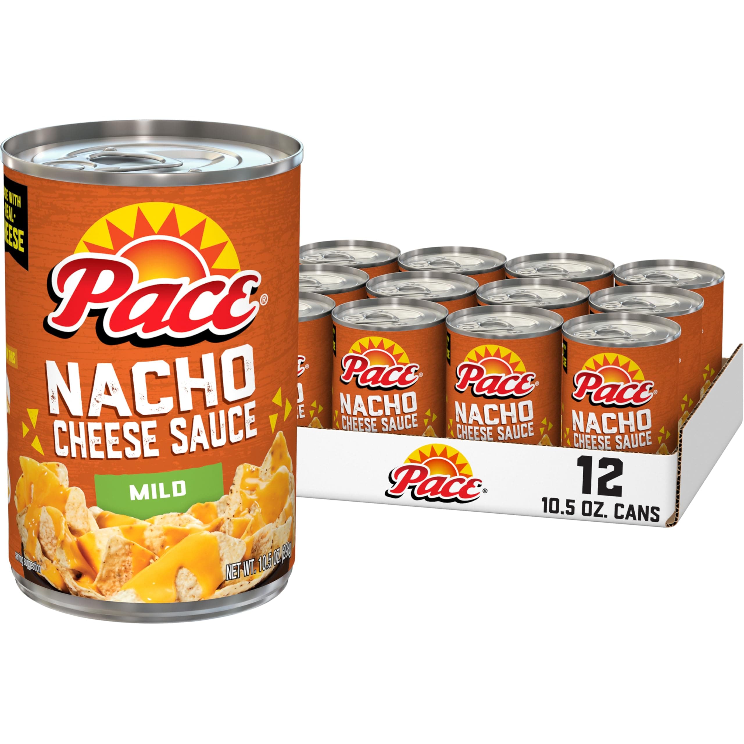 Mild Nacho Cheese Sauce, 10.5 oz (12 Count)