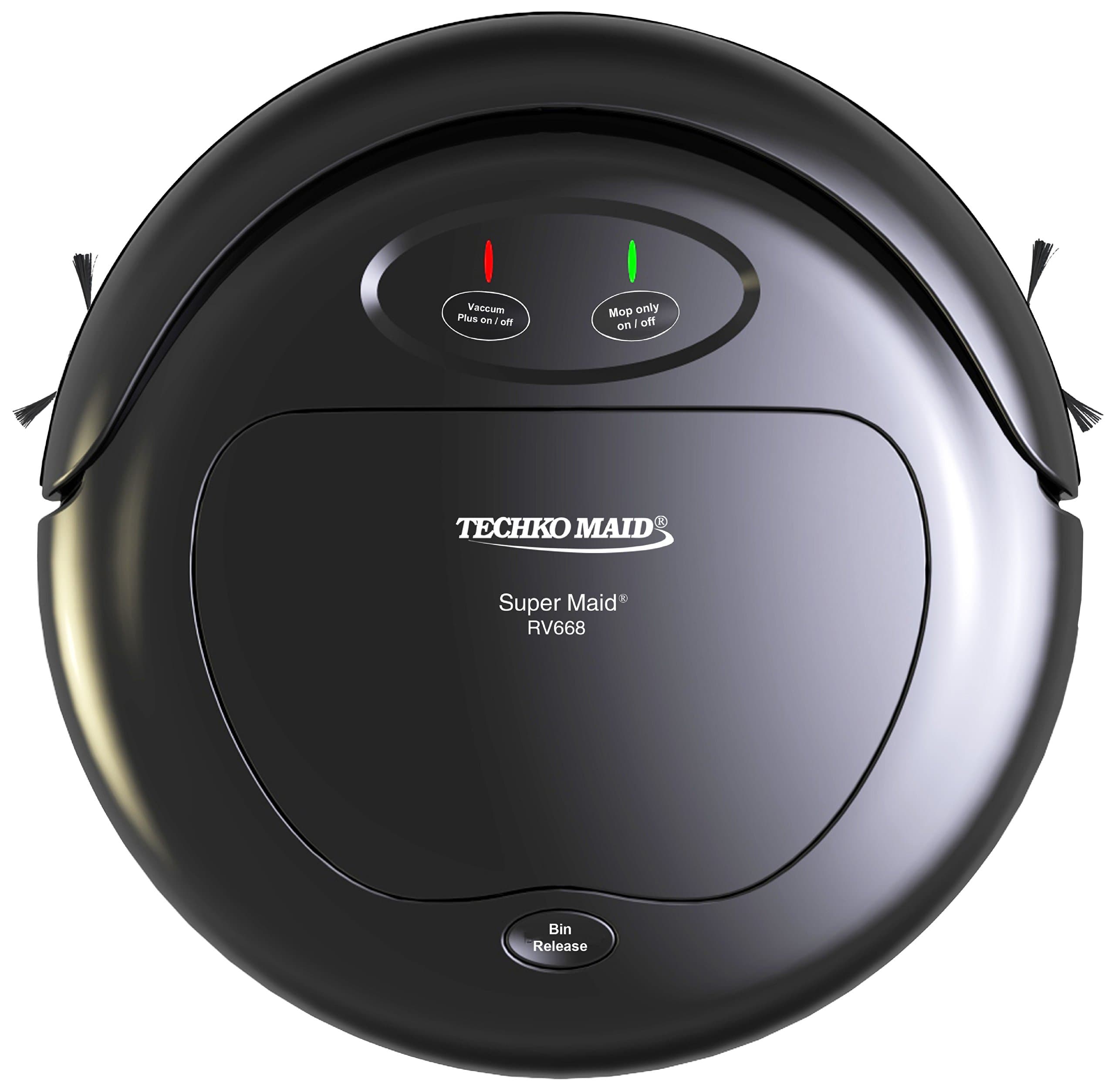 Techko Maid RV668 Super Maid Vacuum, Black