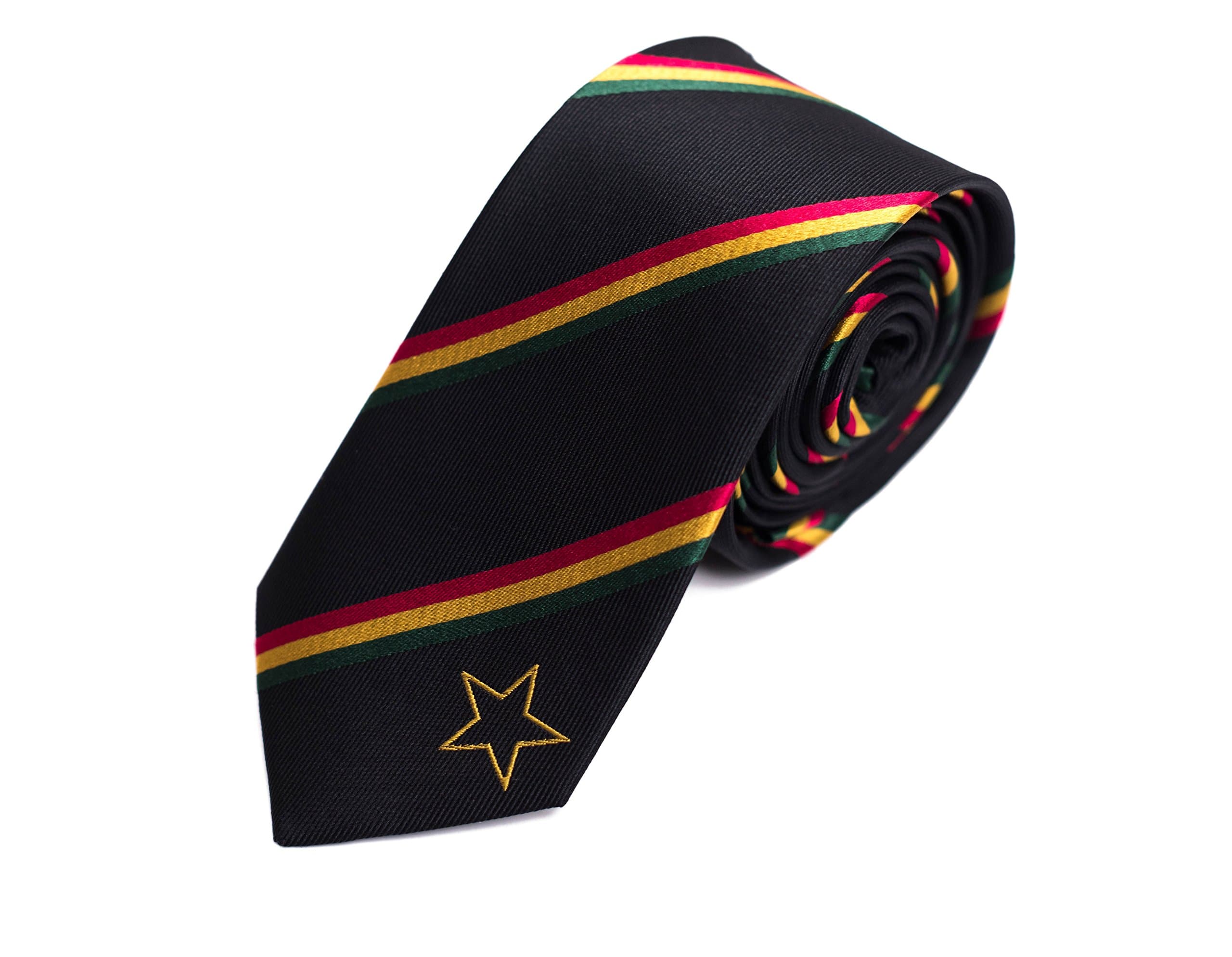 Statesman TiesGhana Tie 100% Woven Silk