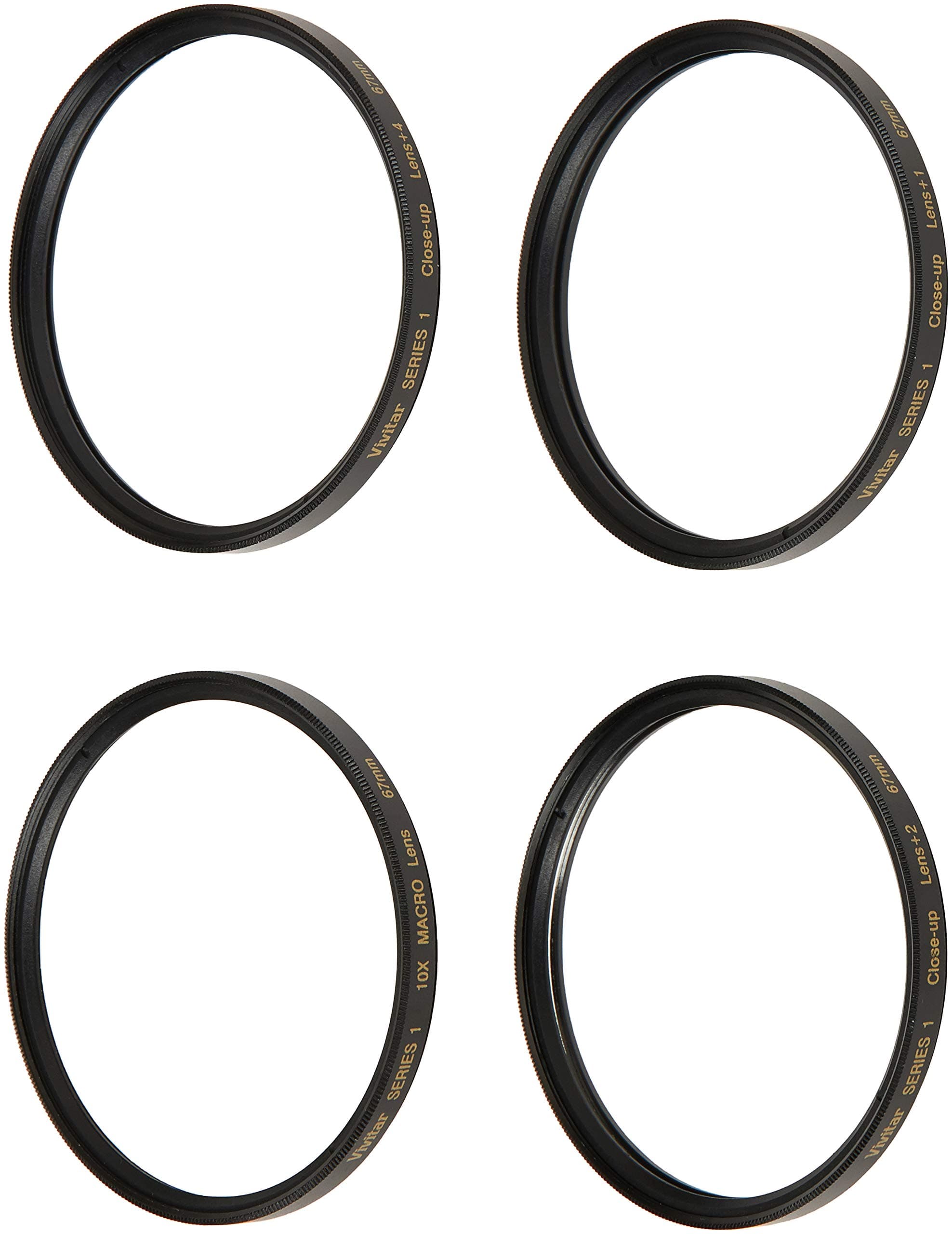 Vivitar Series 1 1 2 4 10 Close-Up Macro Filter Set w/Pouch (67mm)