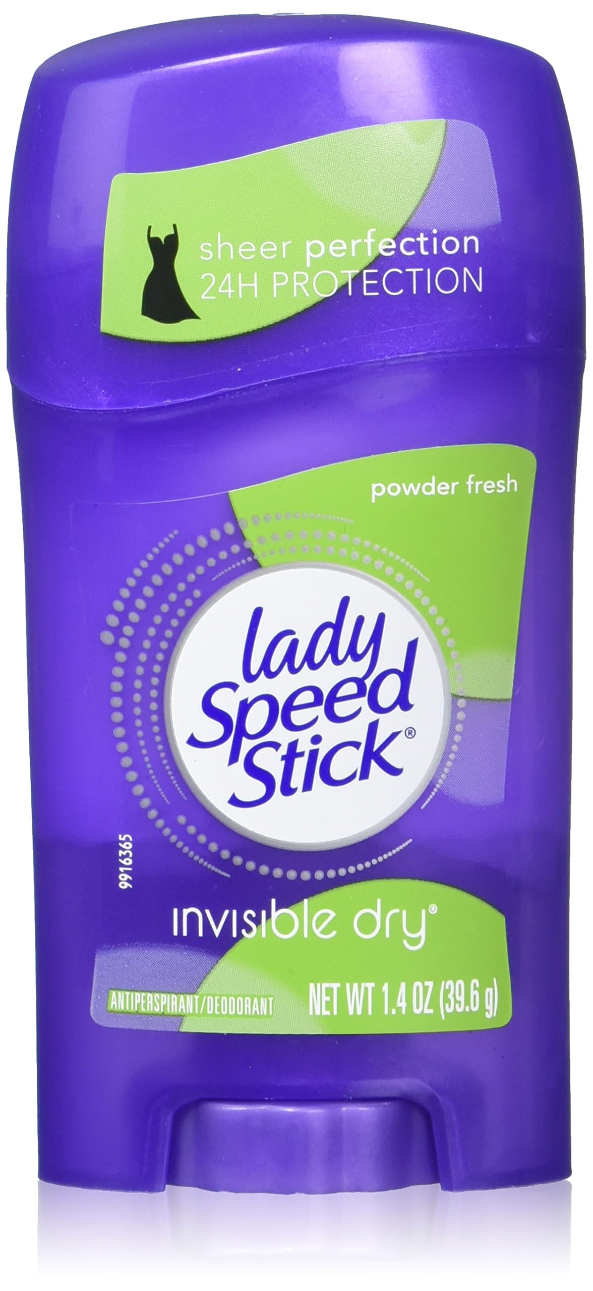 Deodorant 1.4oz Powder Fresh Invisible Dry (6 Pack)