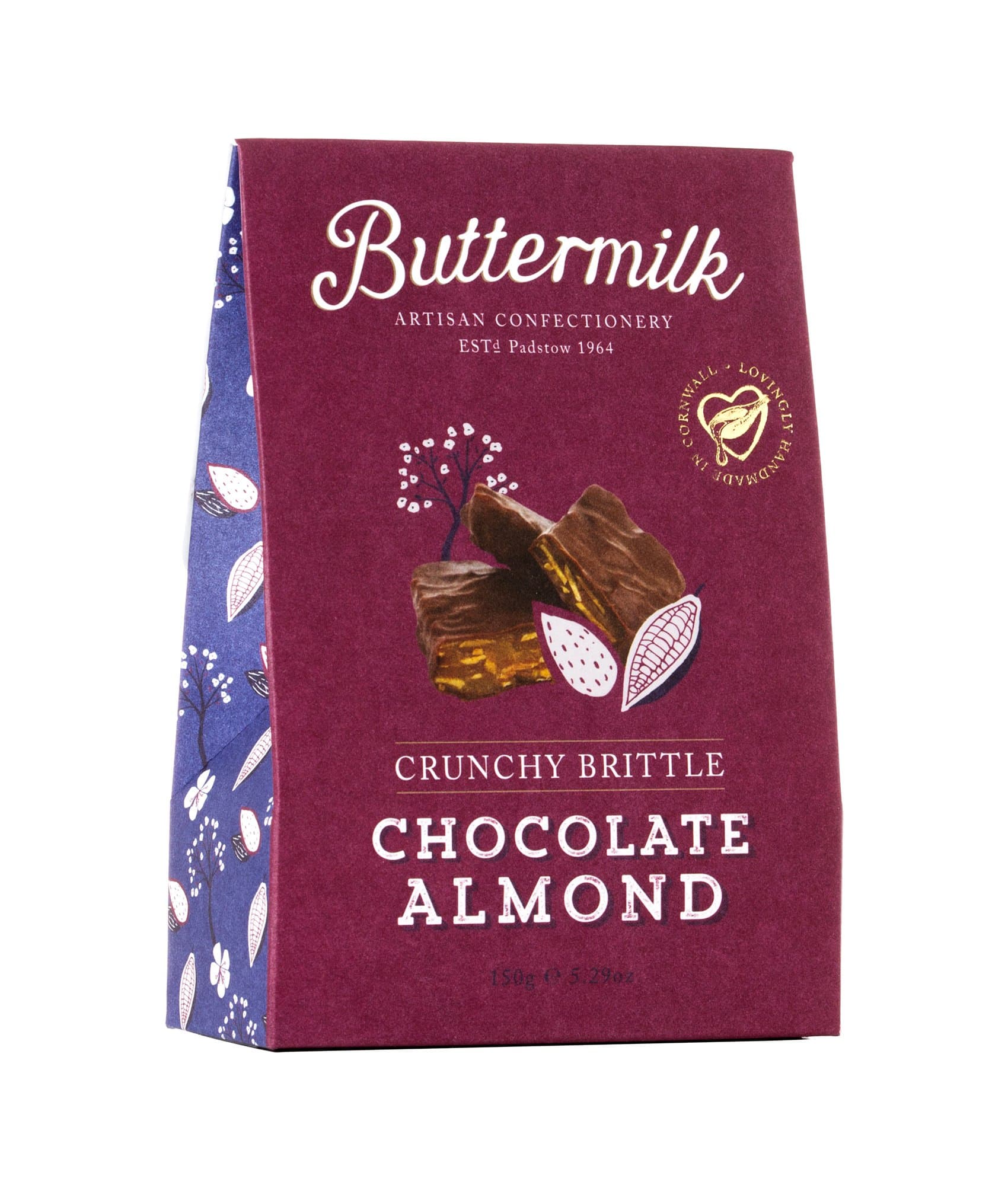 Buttermilk Chocolate Coated Almond Brittle 150g