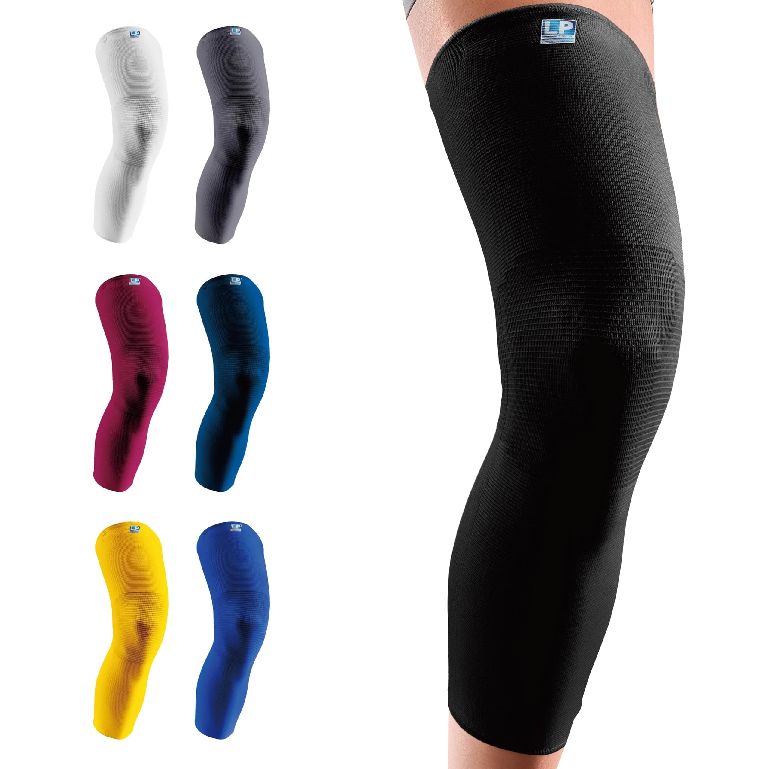 LP SUPPORT 667 Compression Sleeve Leg Full Length for Sports, Cycling, Running, Basketball, for Men Women