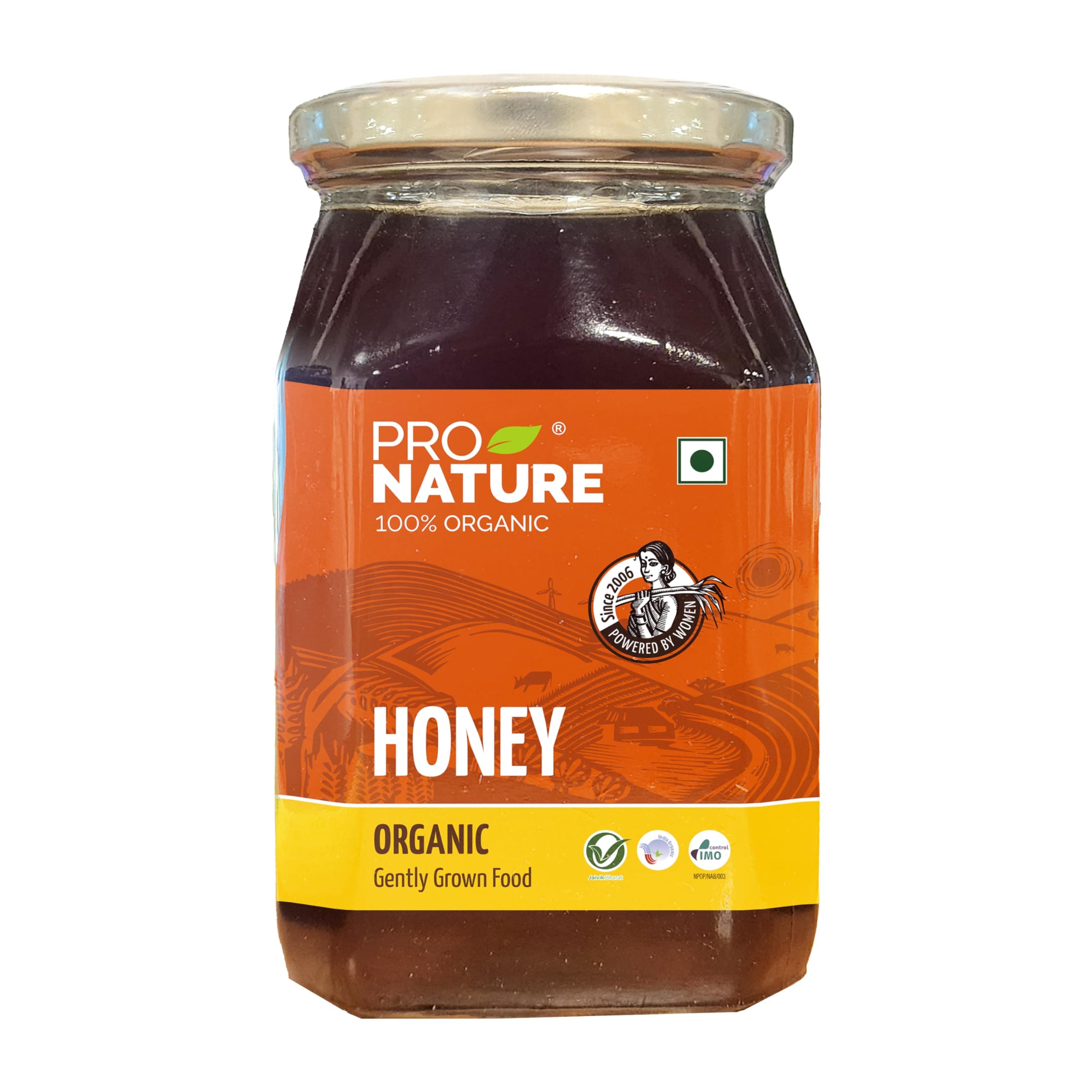 Pro Nature 100% Organic Honey, 500g