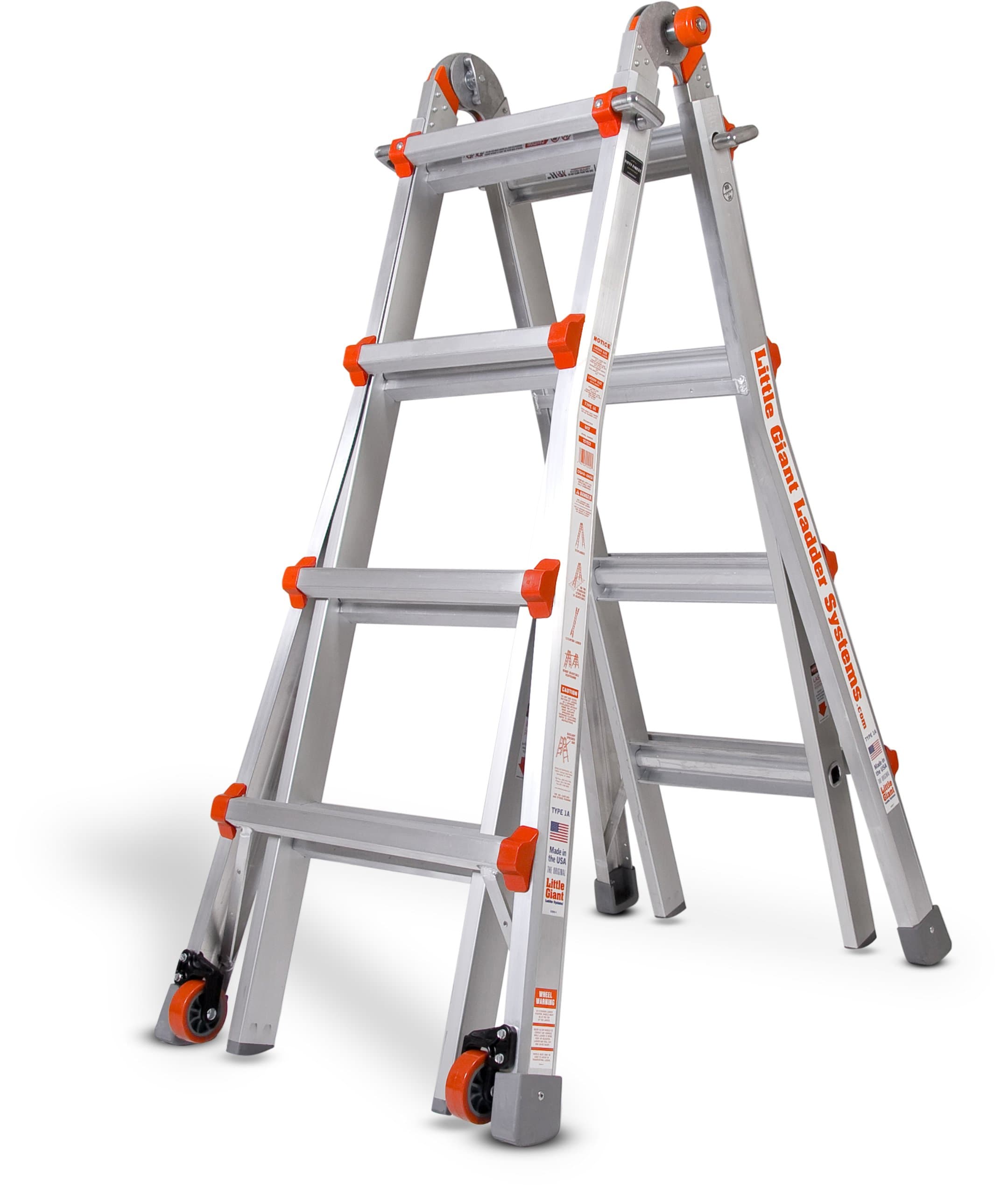 Ladder Systems 10102LG 300-Pound Duty Rating Multi-Use Ladder